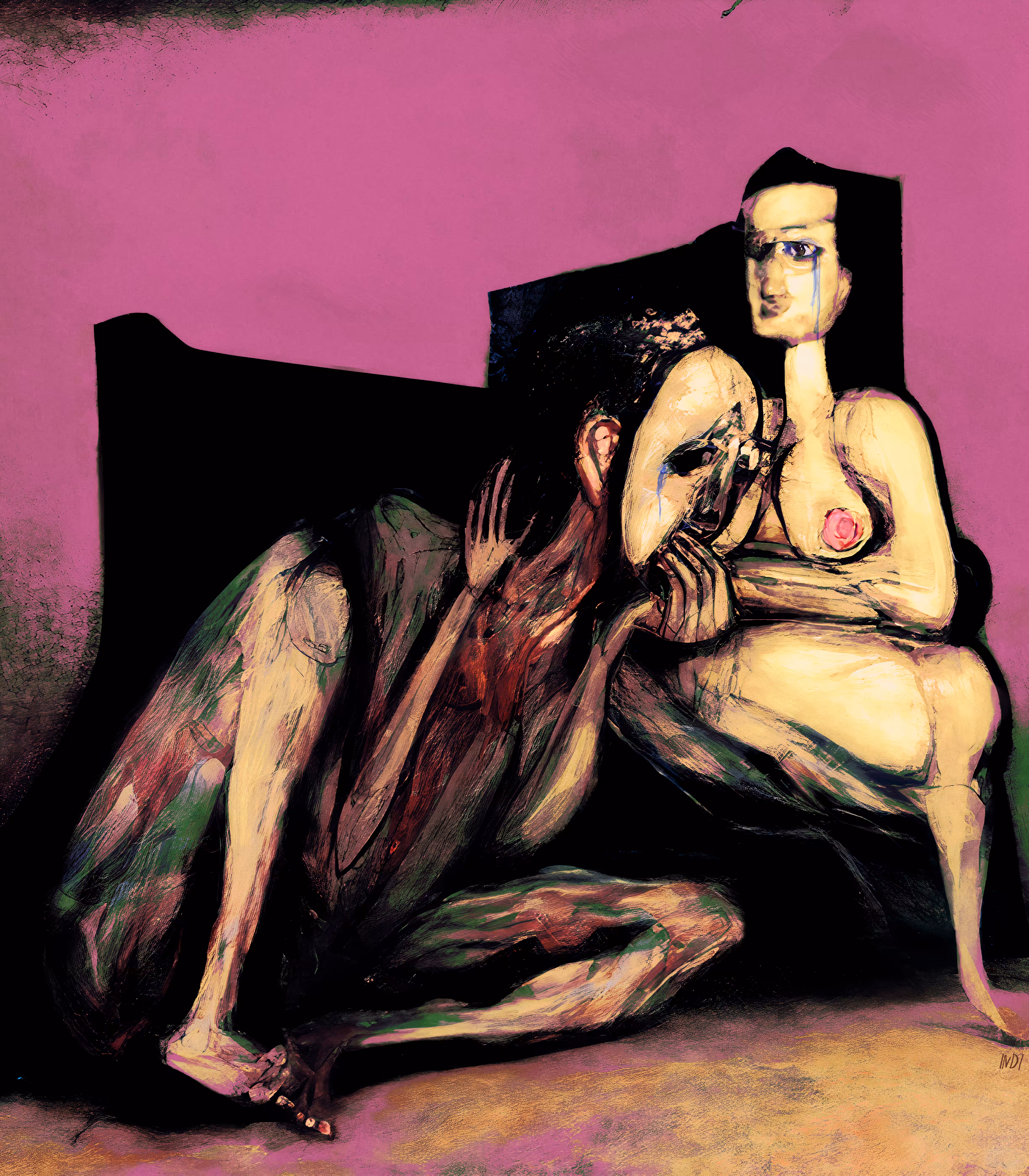 Mother and child.
