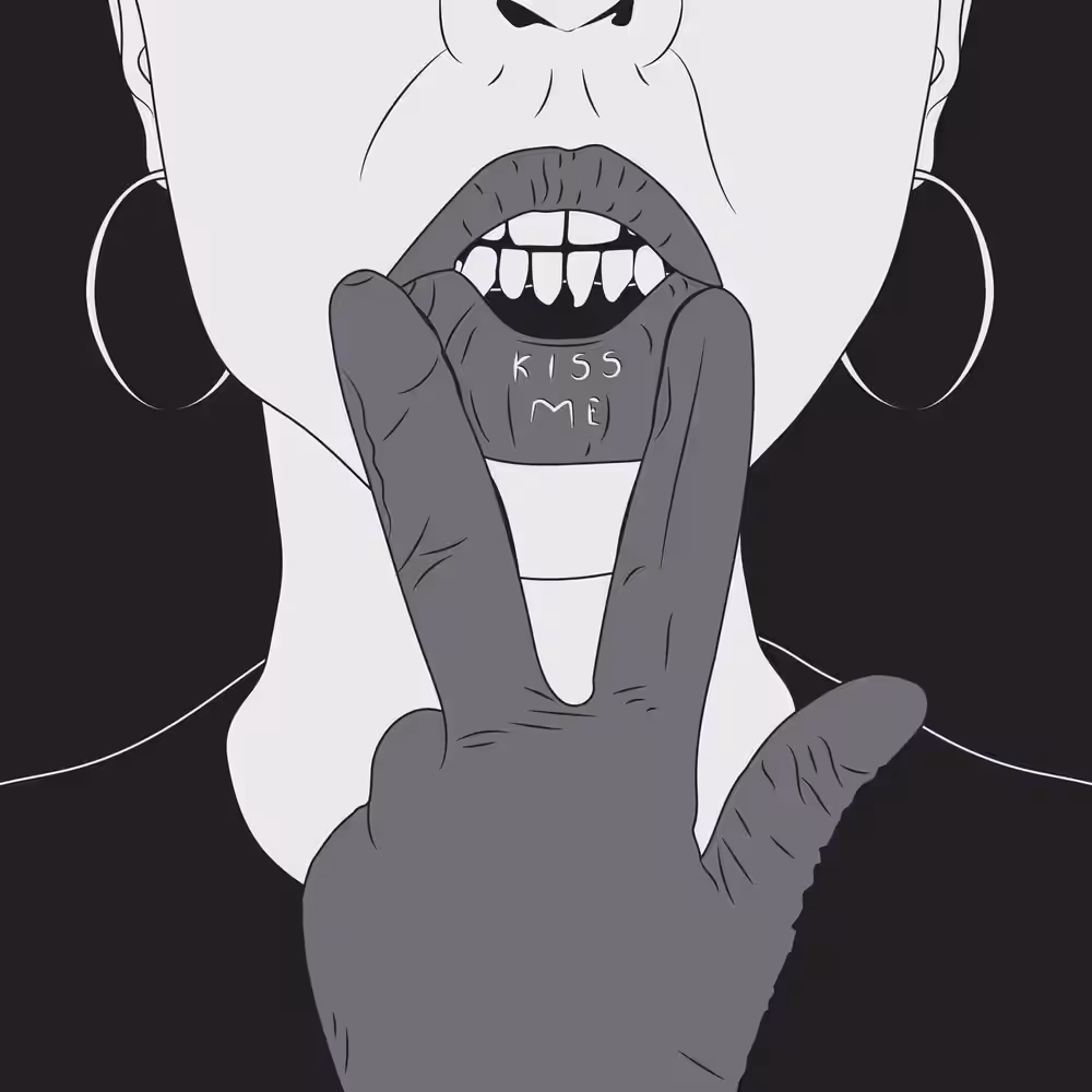 Kiss me hard