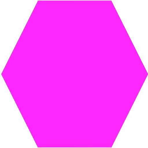 Pink Hexagon by i Nympho Erotic Artist & Author 1st Edtion