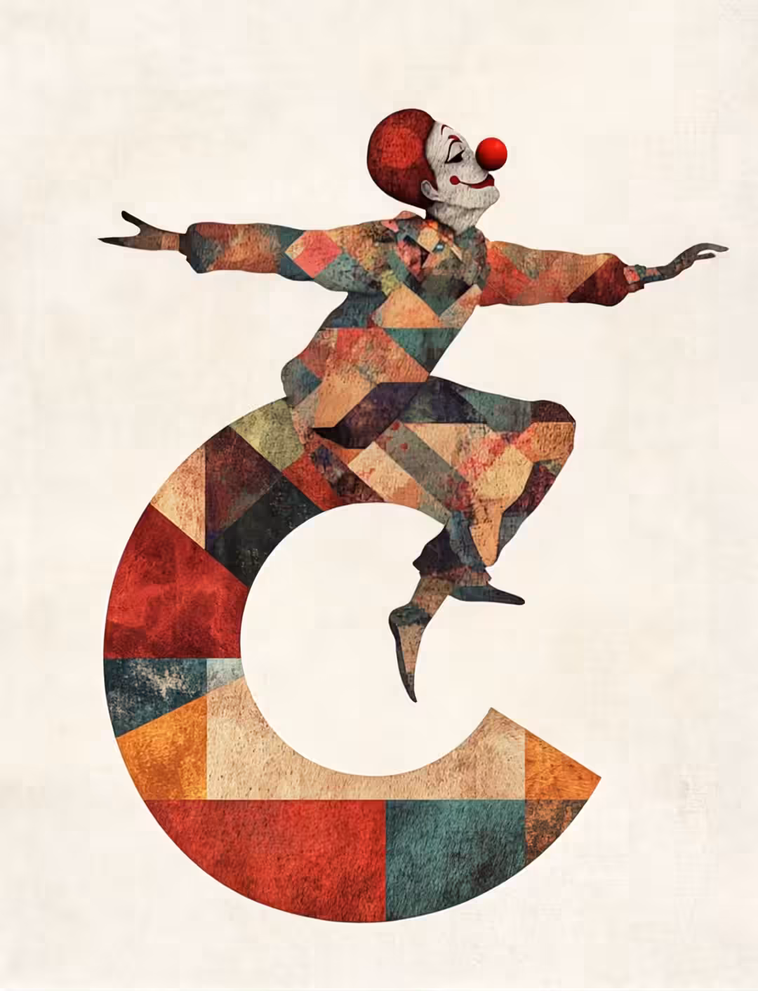 Alphabet Series: "Letter C – Clown"