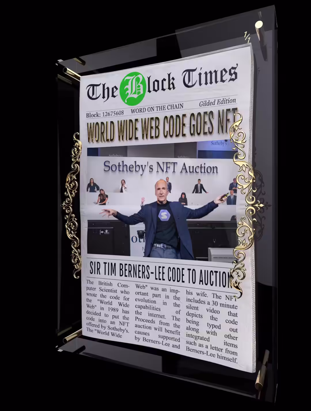 Meme Moon Mission: World Wide Web Code Goes NFT | Gilded