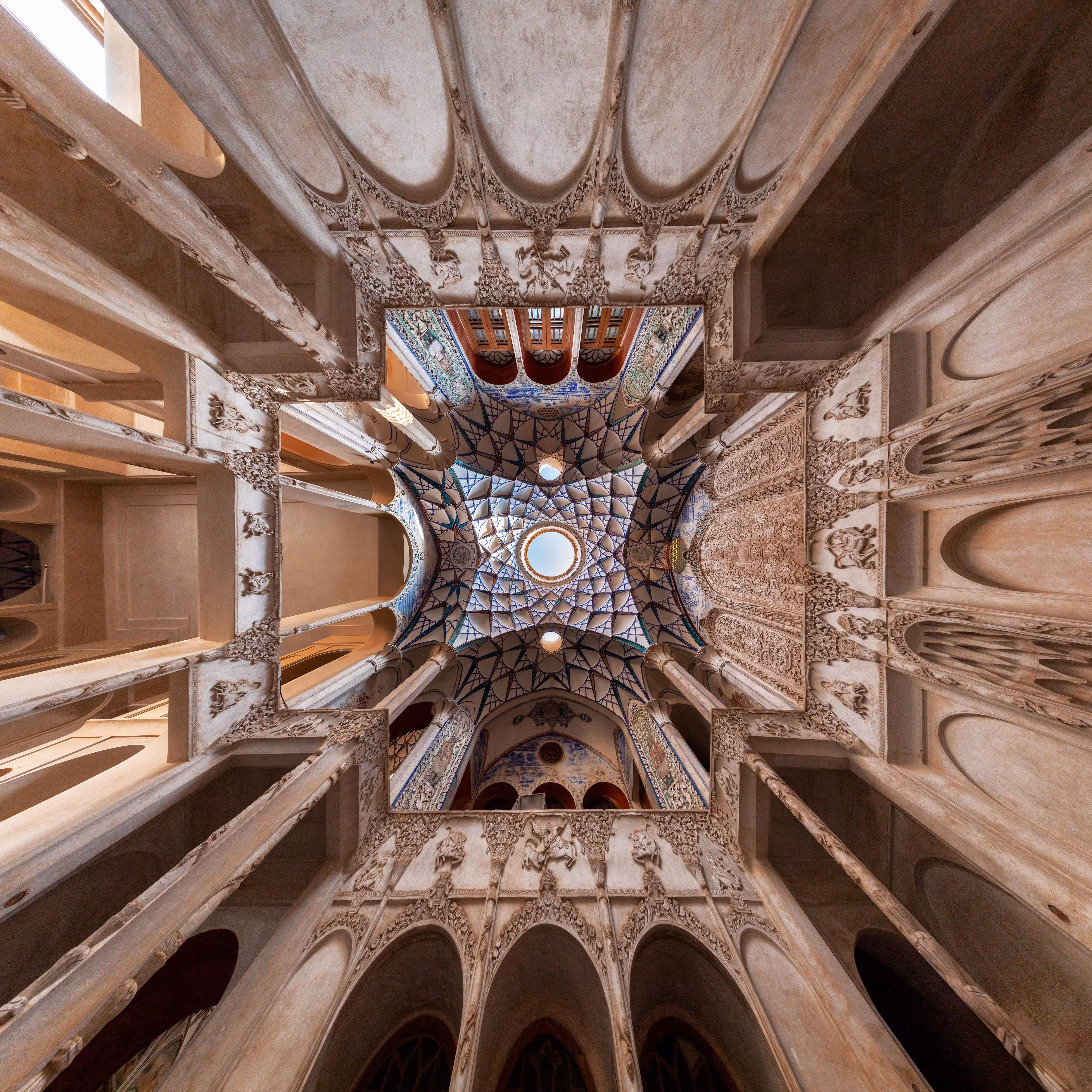 The ceiling of Borujerdi House 2