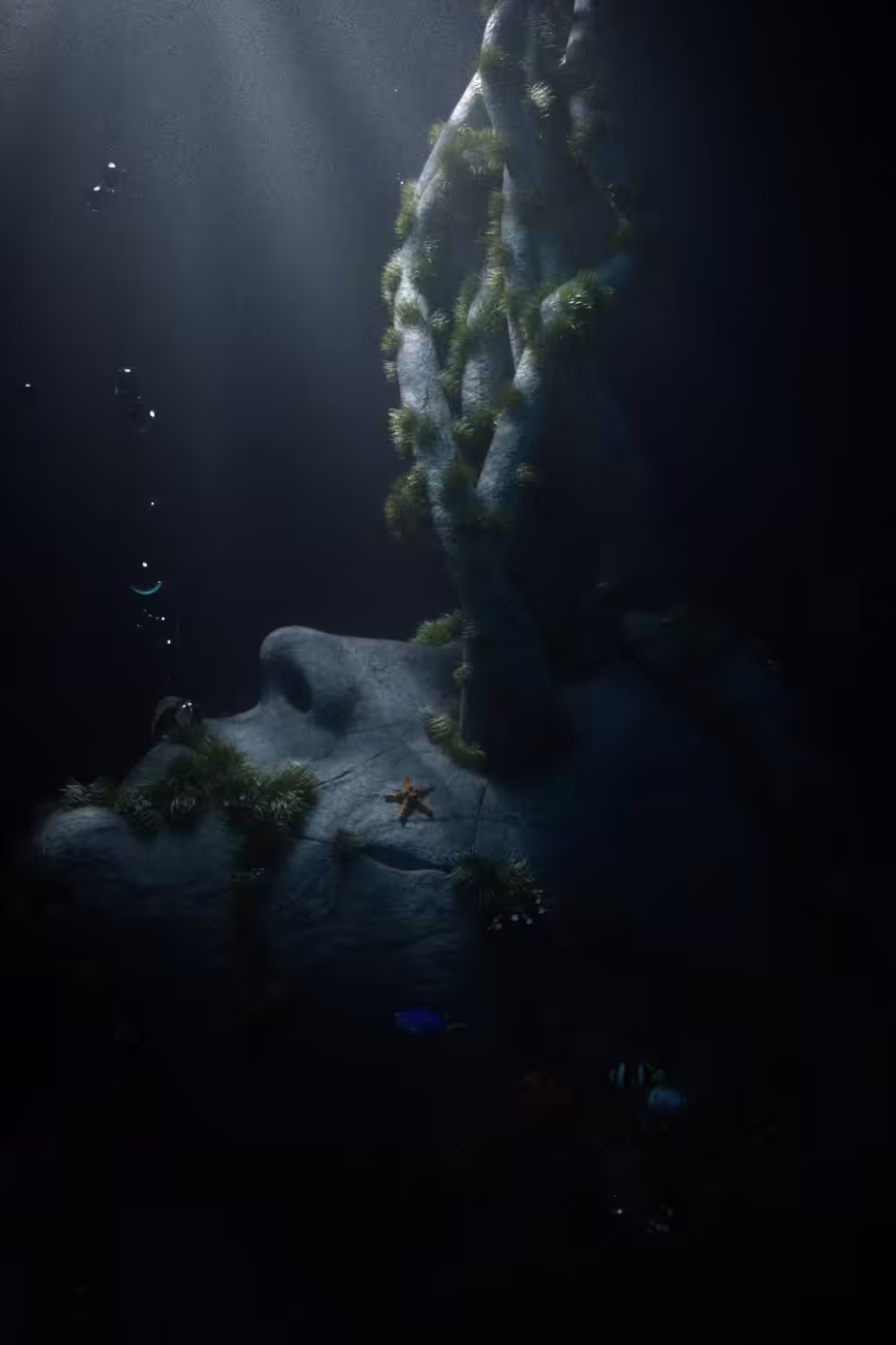 Submerged