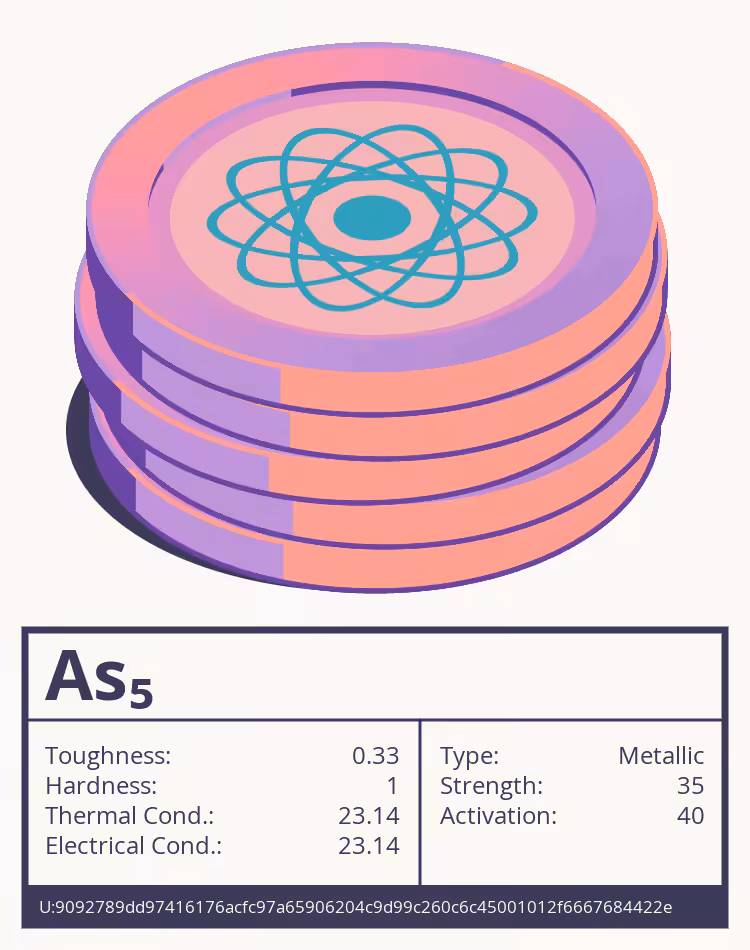 OTOM: As₅ molecule
