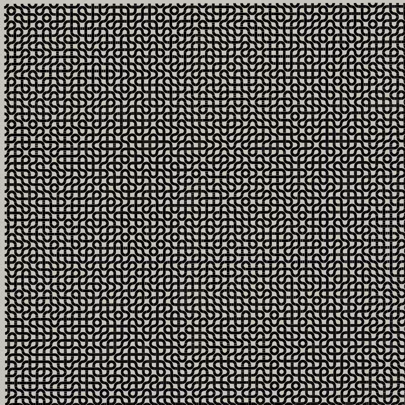 Dirty Interlaced Truchet Tiles #47