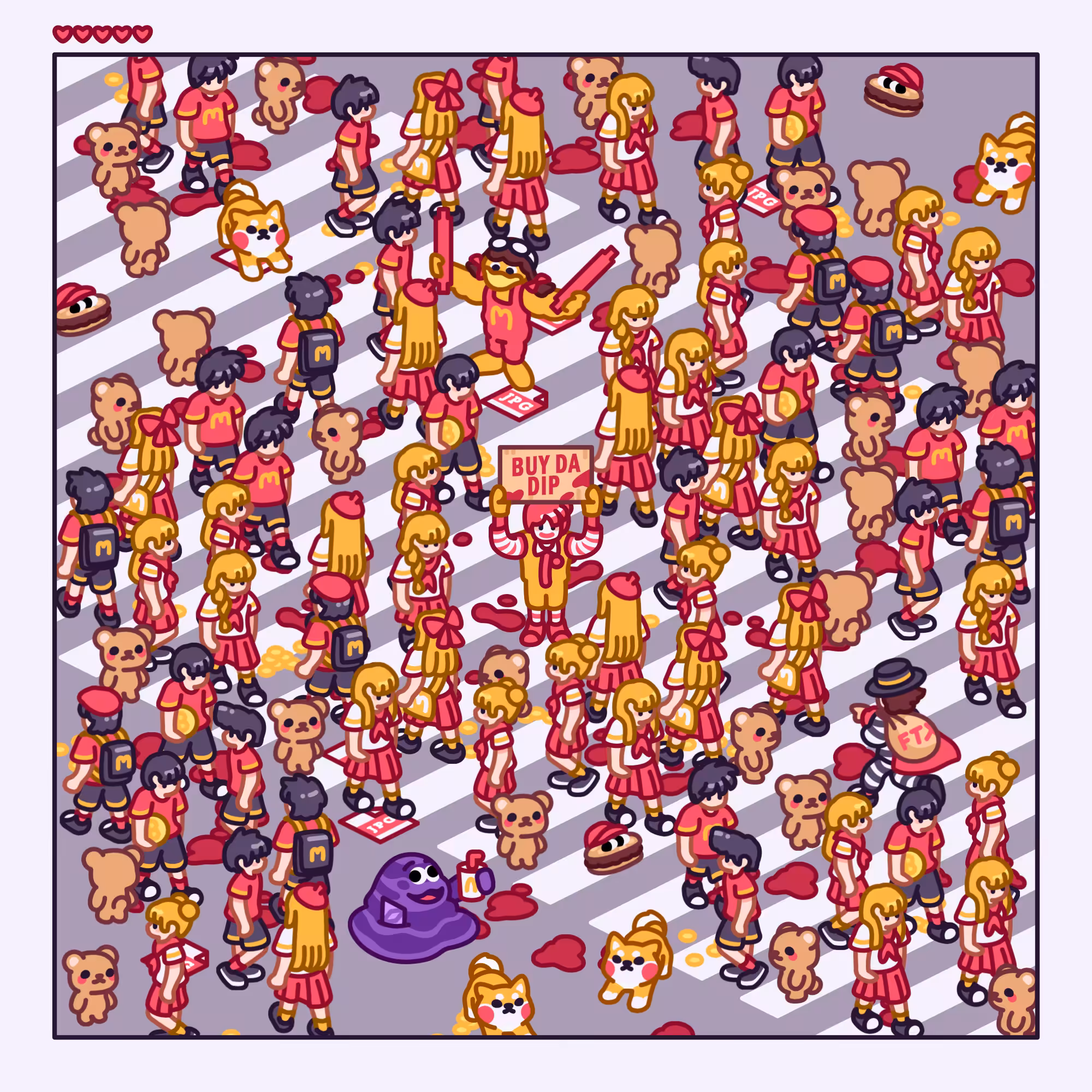 there's blood in the streets. (36)