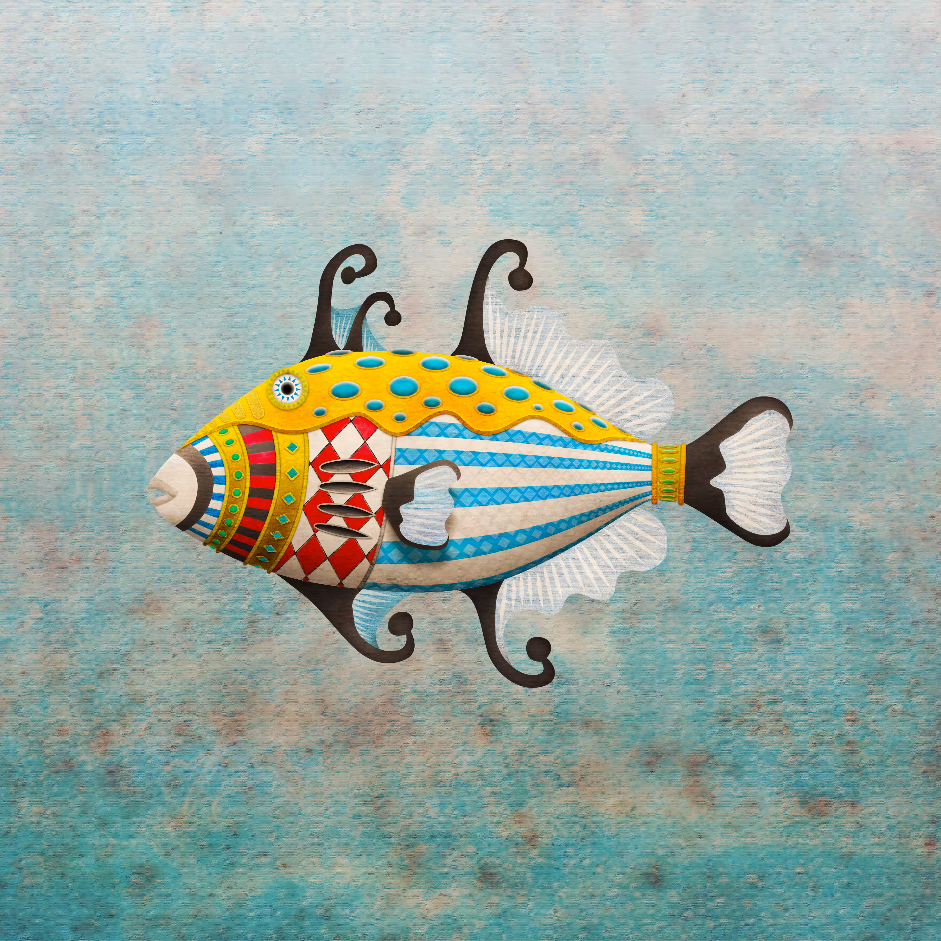 Pescellino Ballistini Arlecchinus