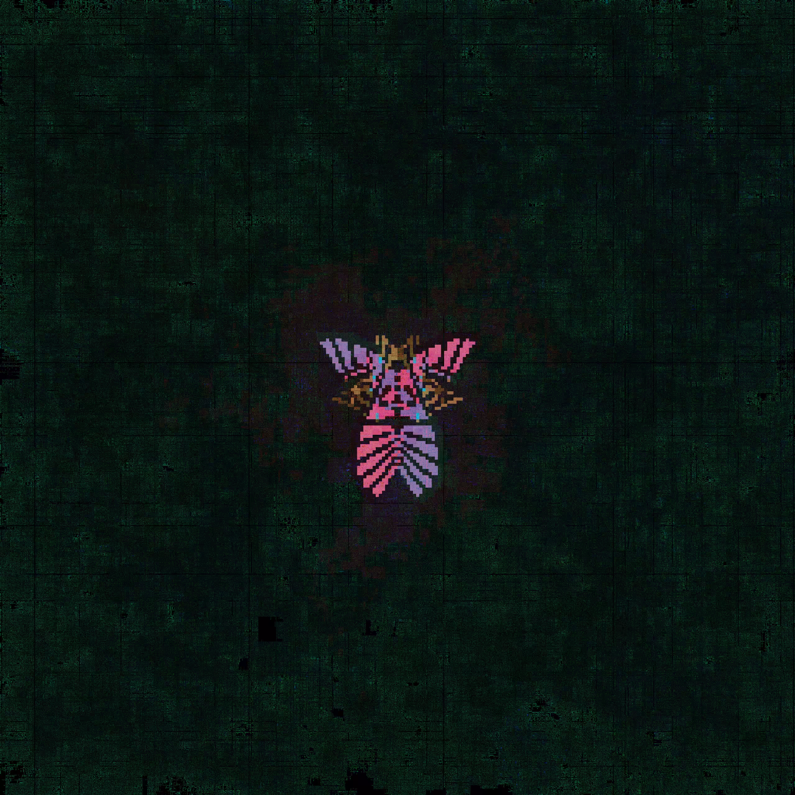 moth and skull