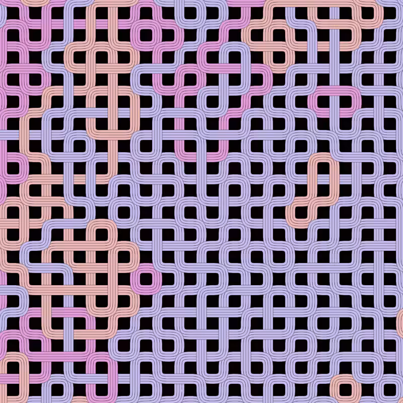 Bézier Truchet #21