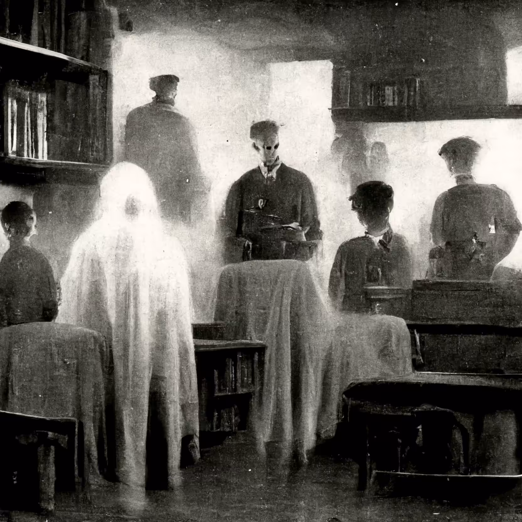 The horror was already upon him, and there was no escape.