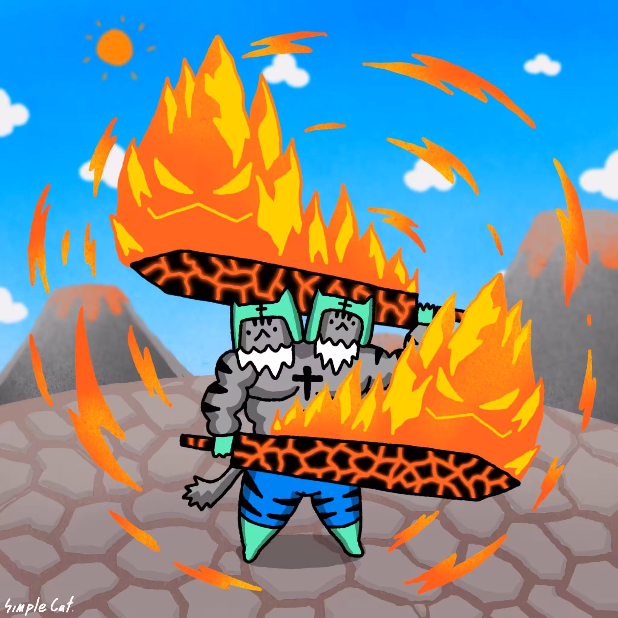 #18 Twin Cat hunter