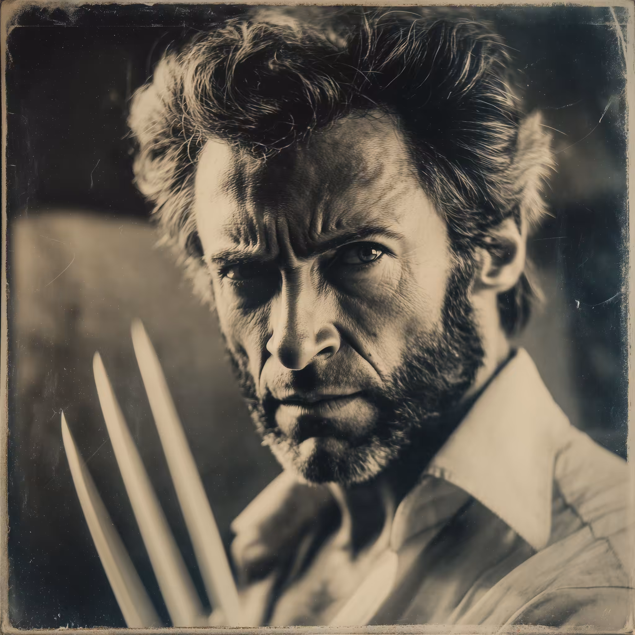 Polaroid of Wolverine