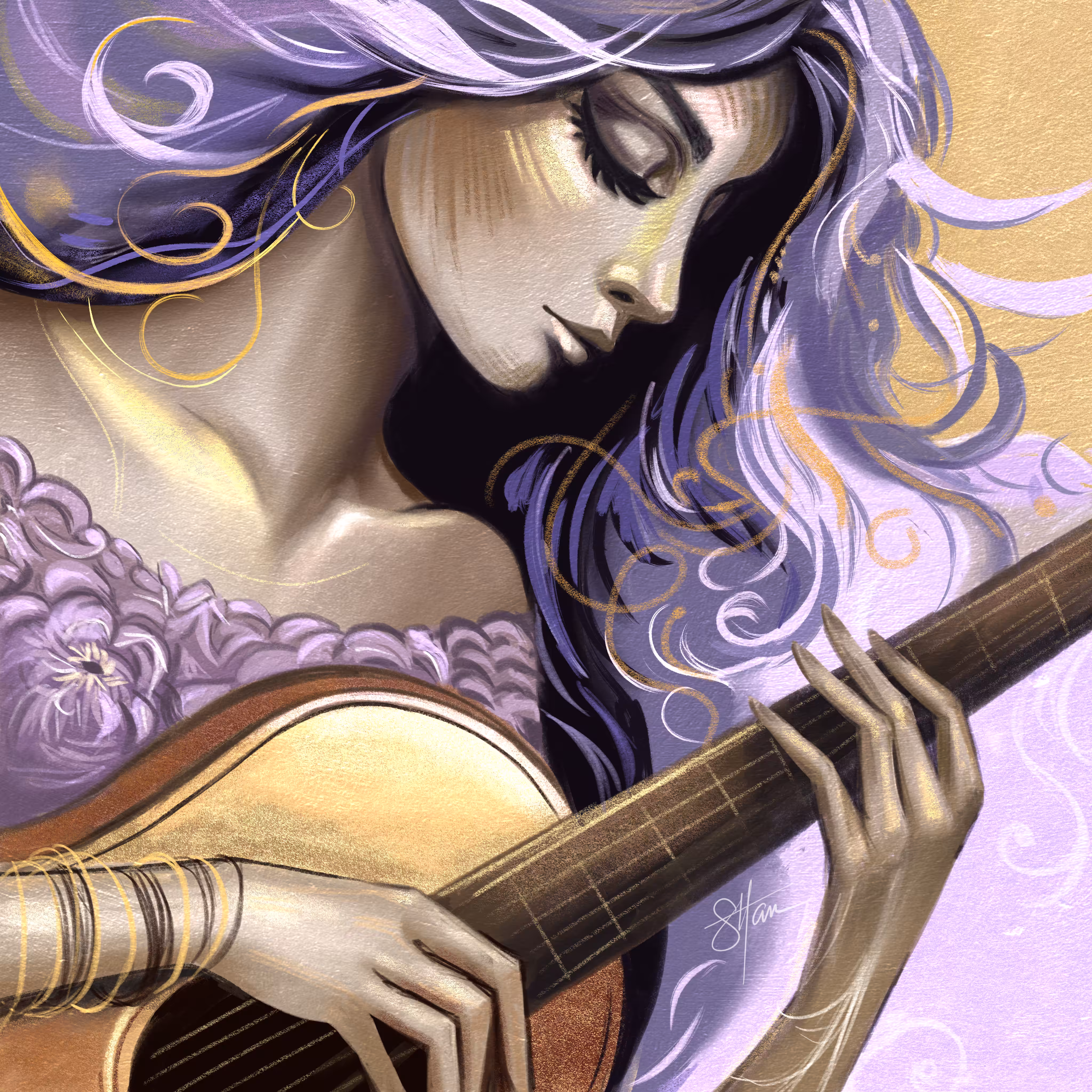 Melody of the Violet Muse