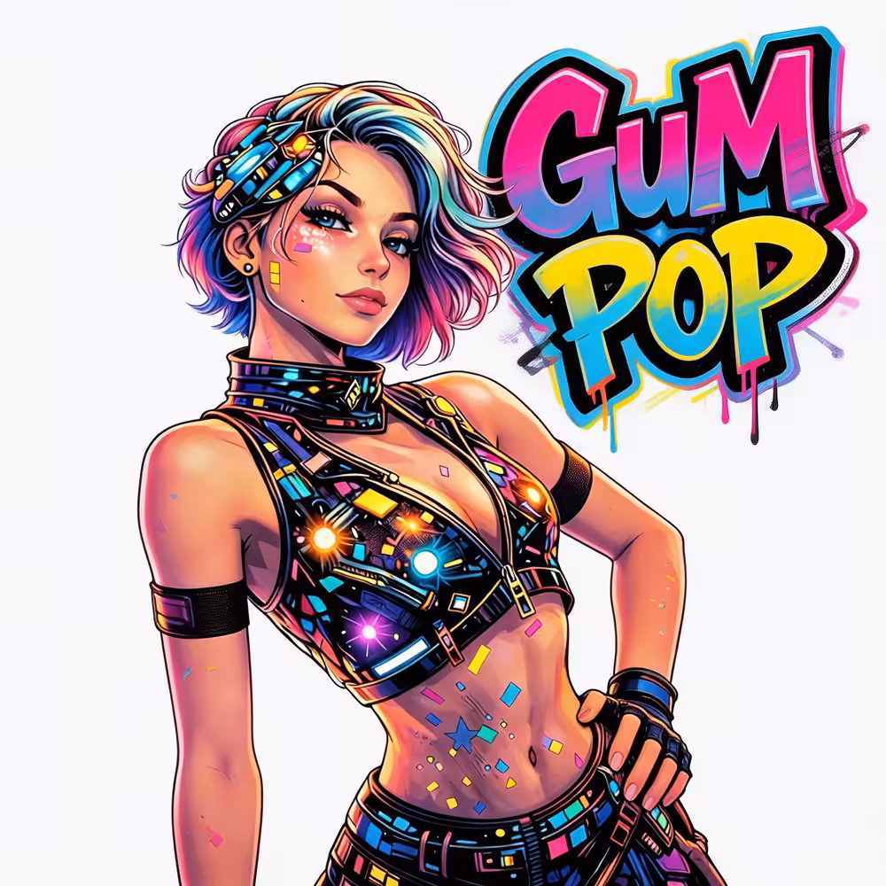 GUM POP - Sugar Rush Society: GUM POP 002 -  Cyber Candy Raver