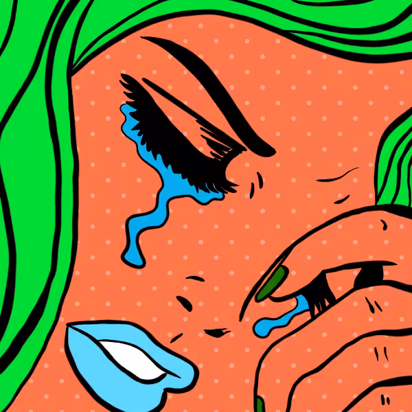 The crying lady 2022