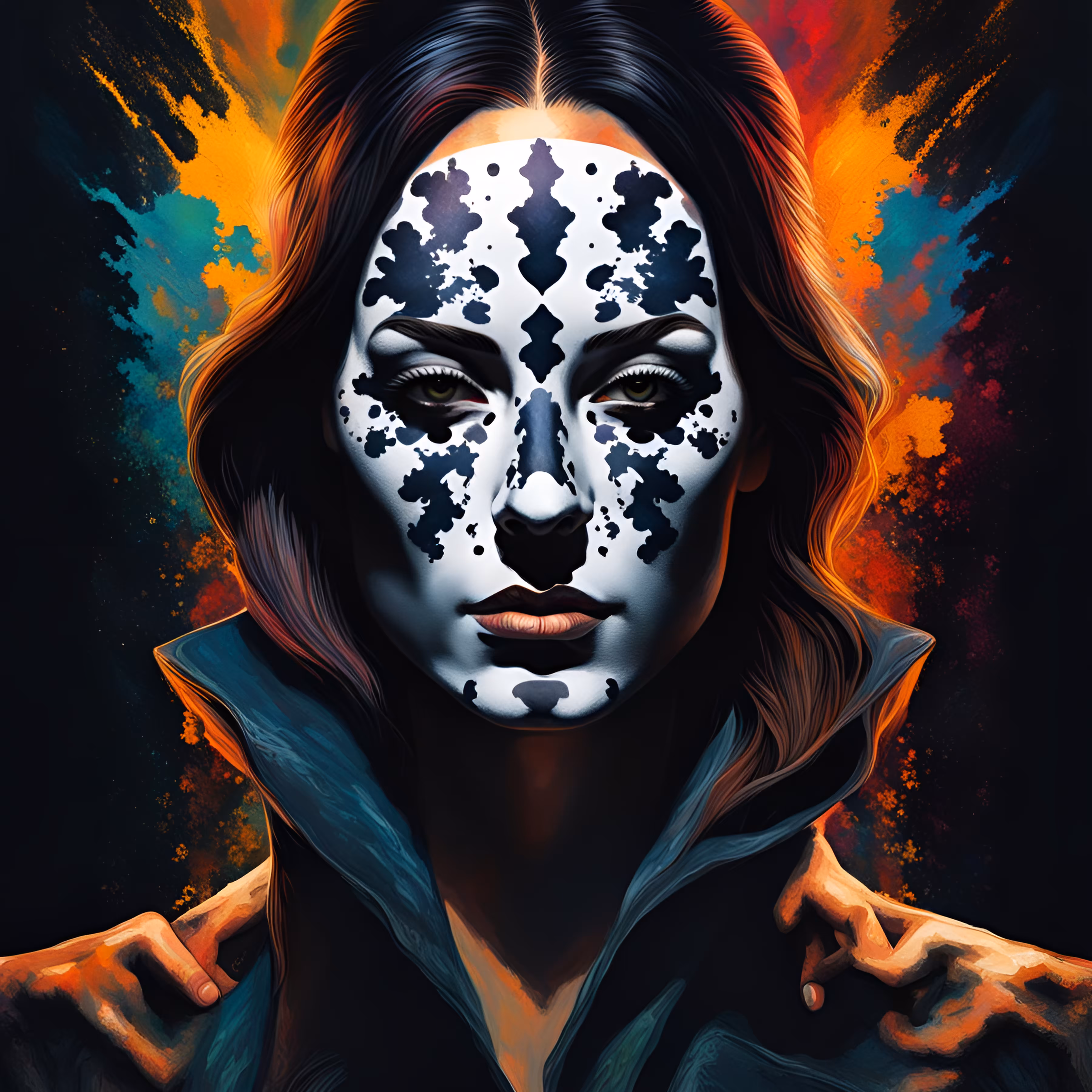 AI Image Collection 2024: Masked