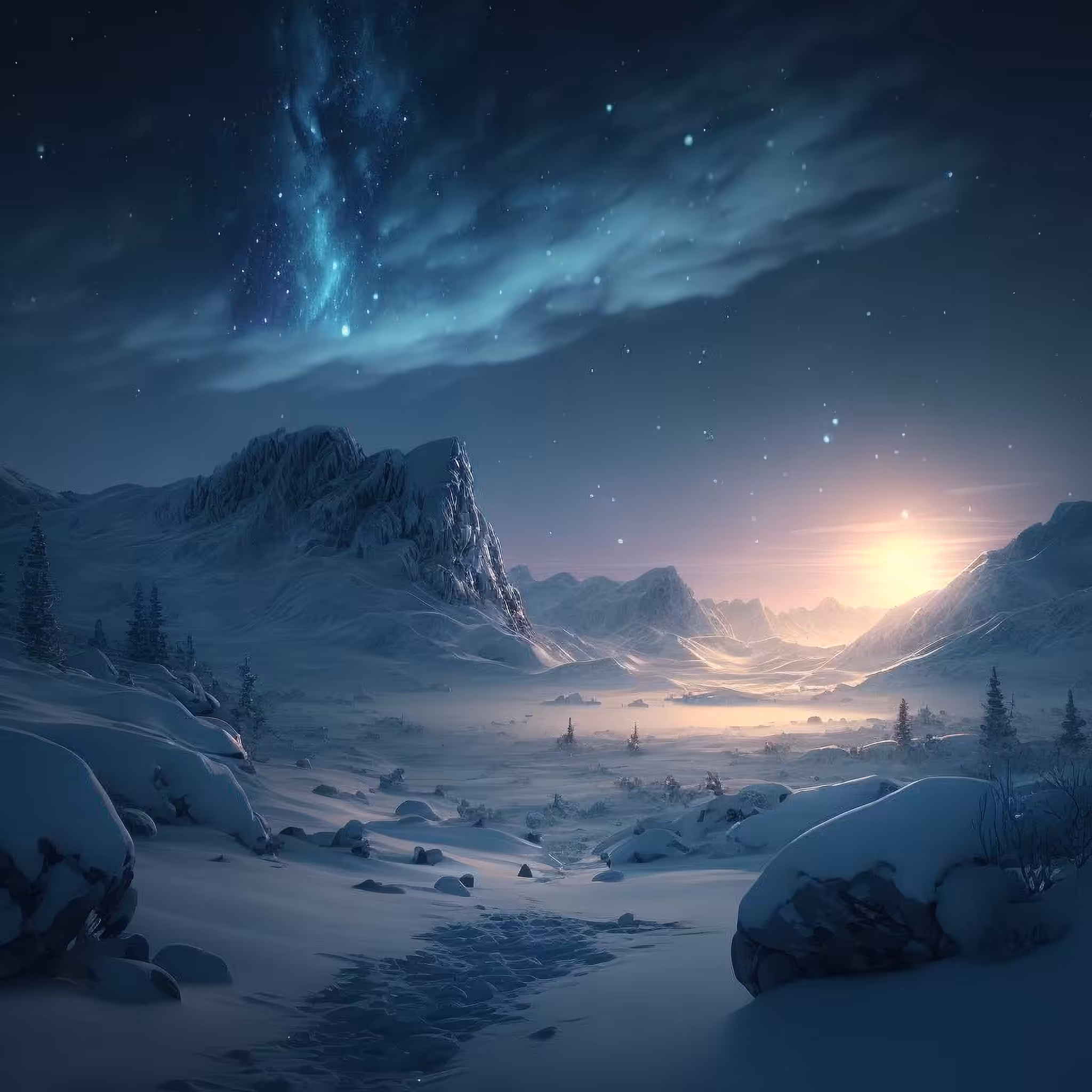 Frozen Valley