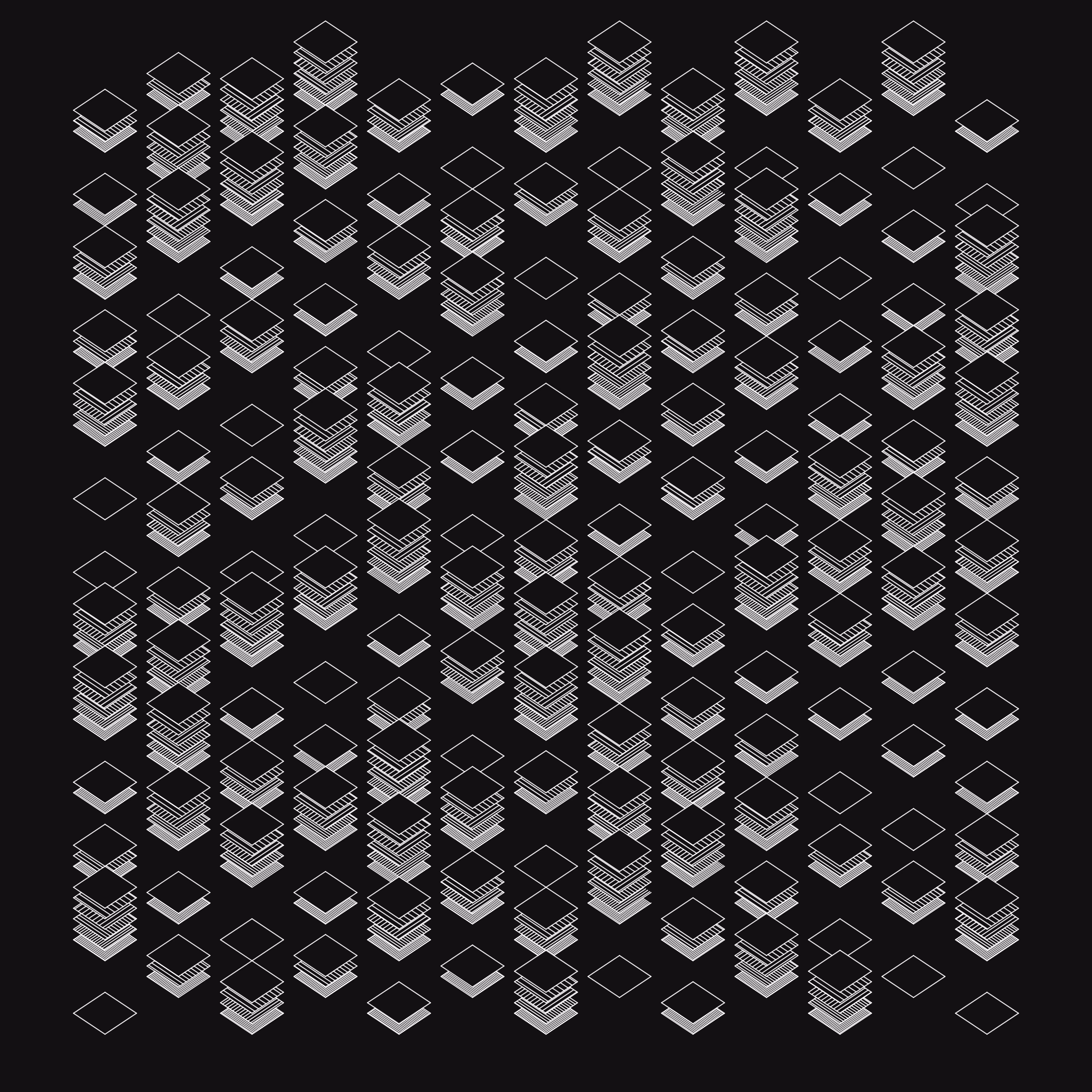 bw.stacked.diamond.scene