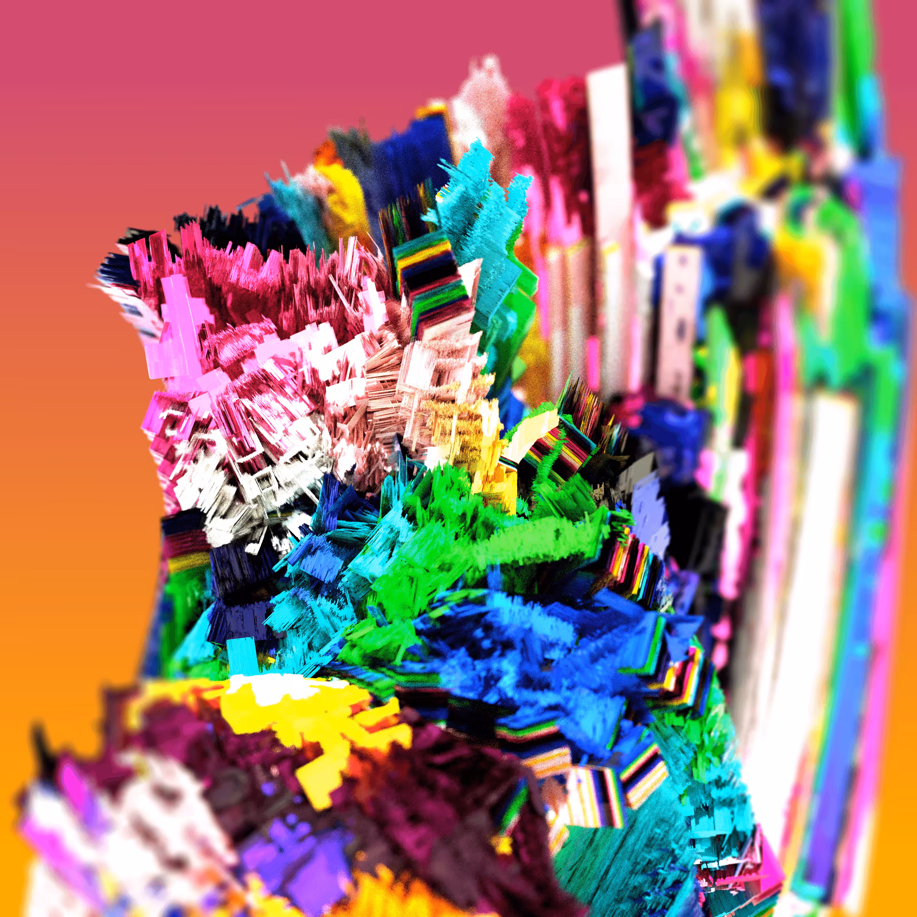 Abstractavaganza 46 "Sir Stack-a-lot's REKTangular dream"