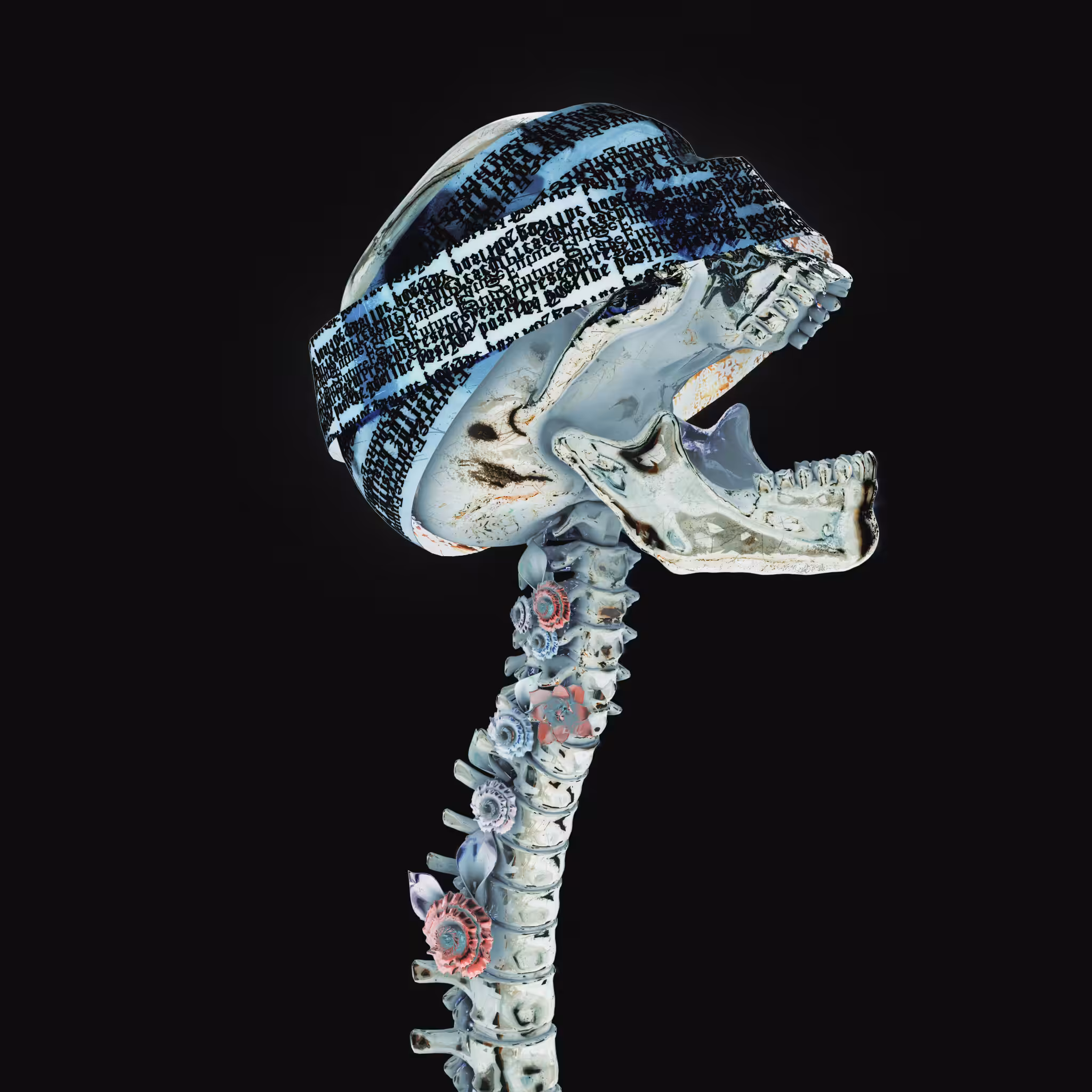 In the form of a skeleton #38