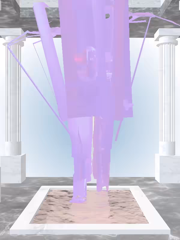 HeavenComputer: The Receding Bright Purple Man #5866