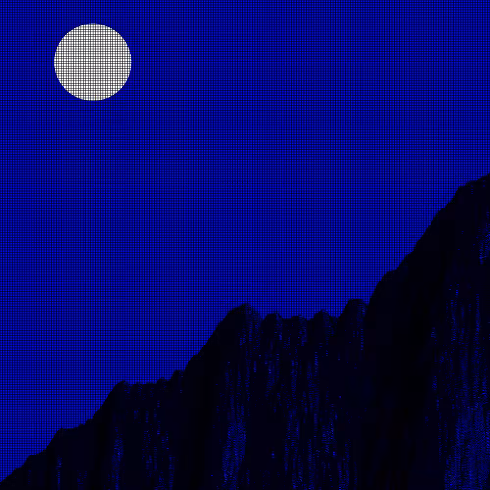 Classic generative landscape #18