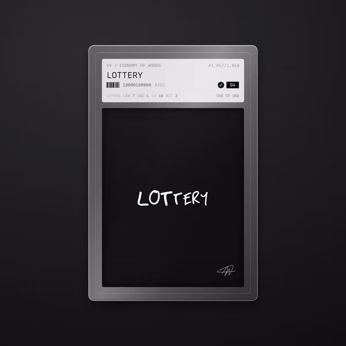 LOTTERY · #1057