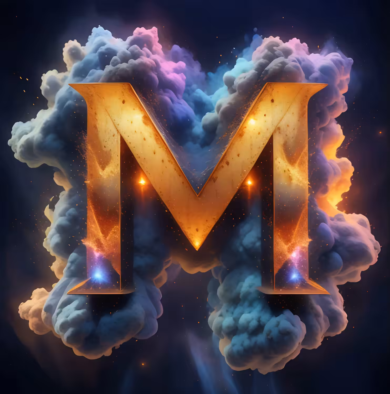 Fiery M