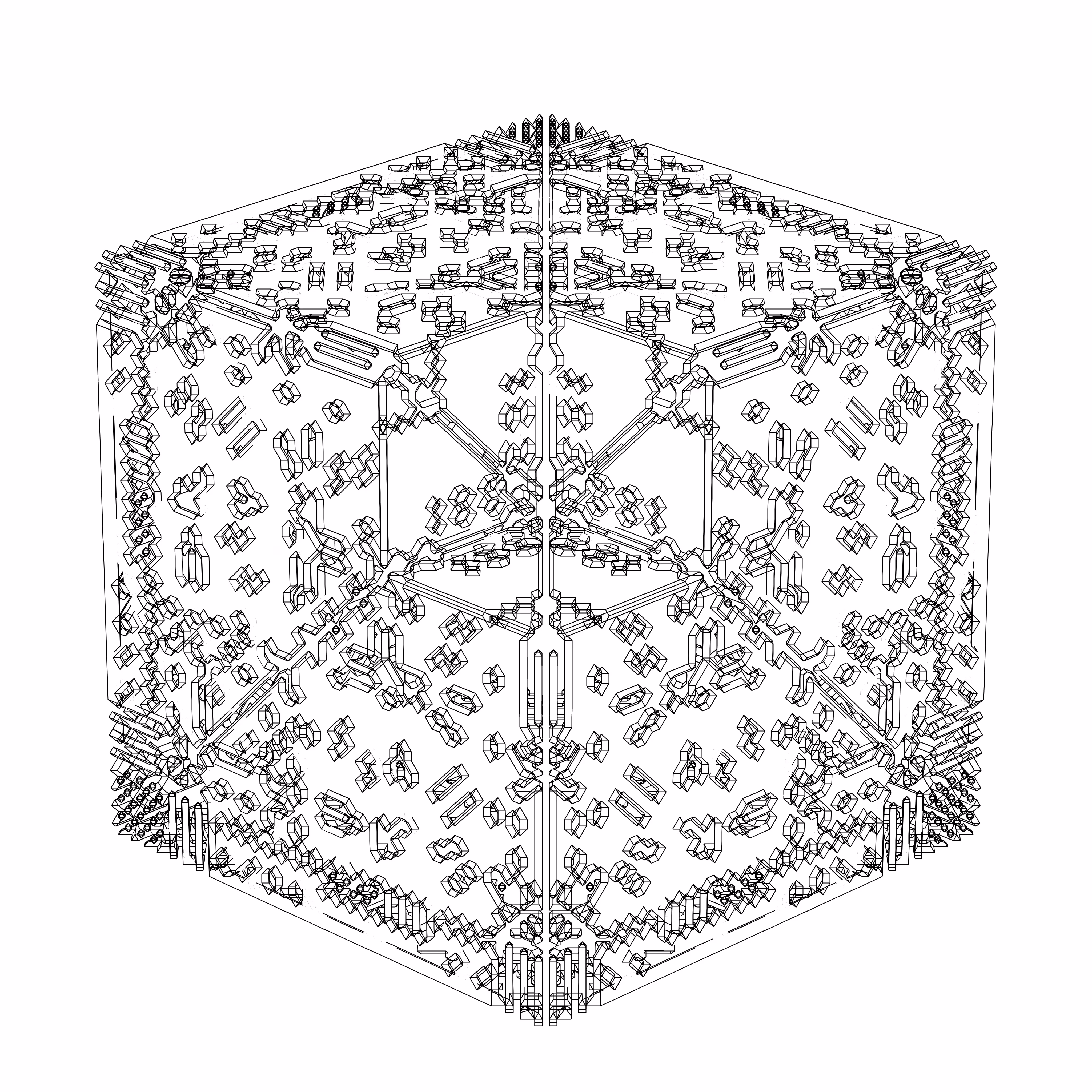 LL21 Alien Art Cube #70
