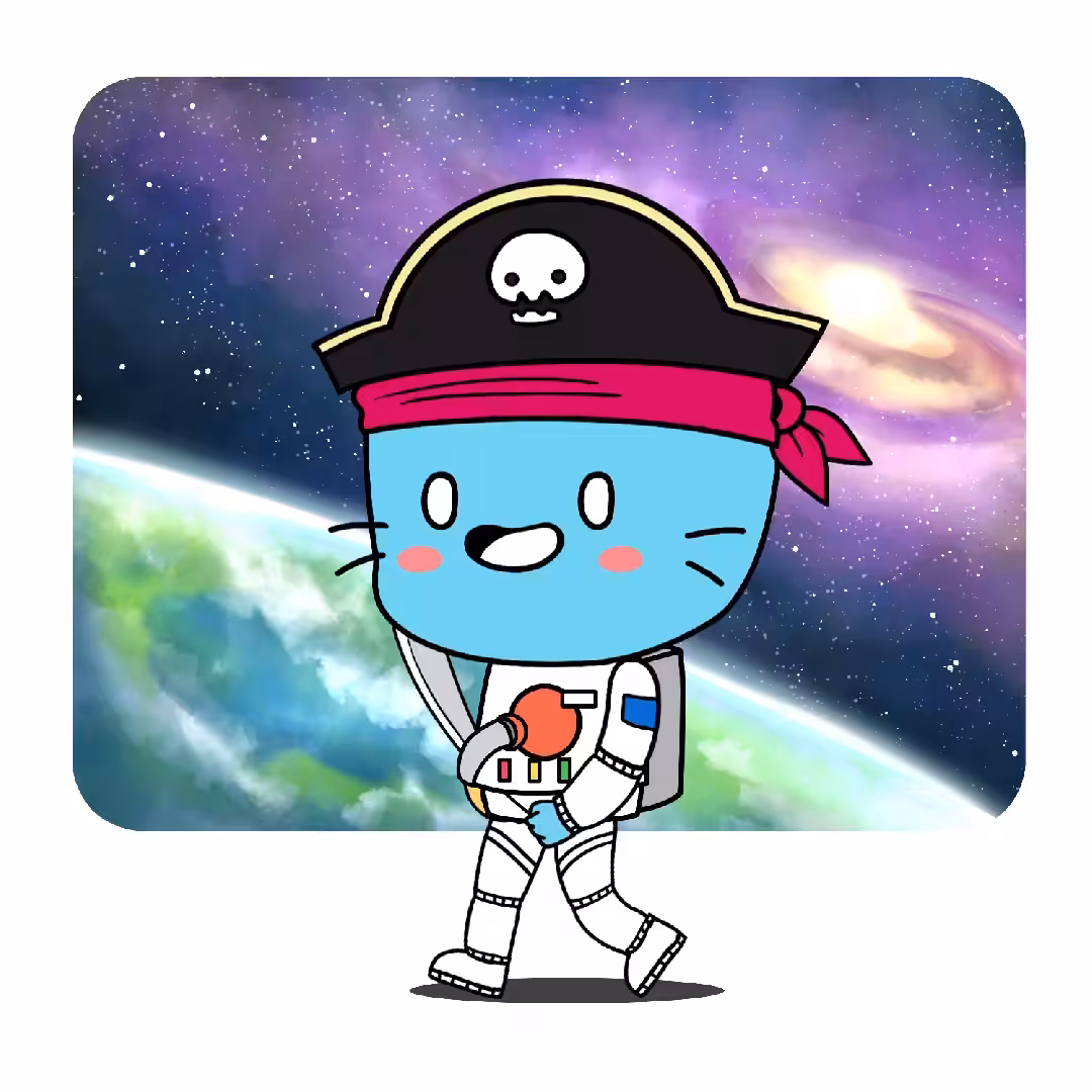 Go BaBy Go !! #250 [Space Pirate - CoolCat Clon Test]