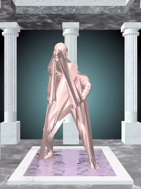 HeavenComputer: The Kicking Peach Blossom Man #4996