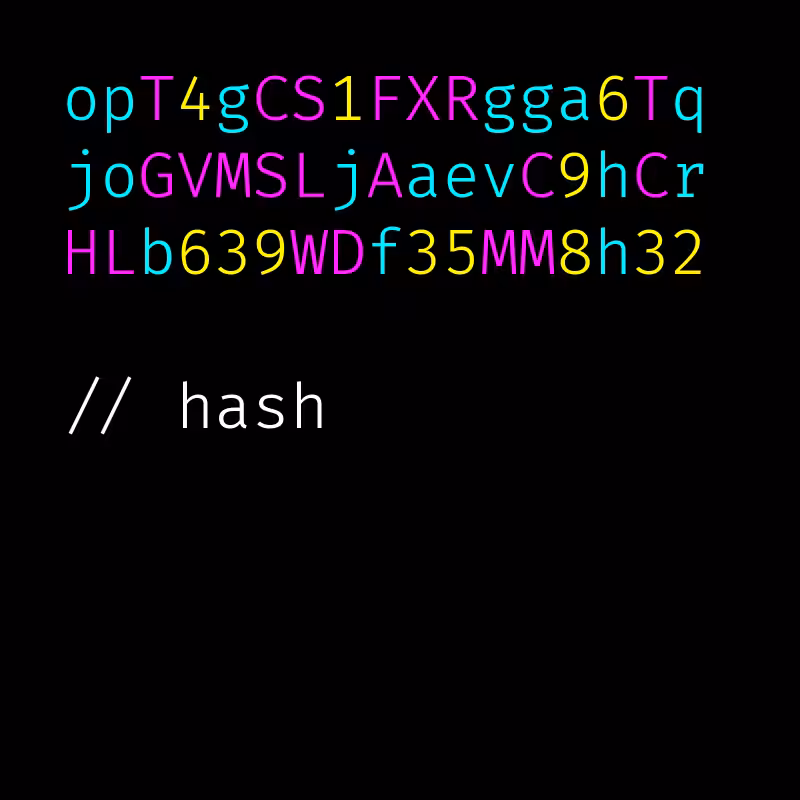 hash #83