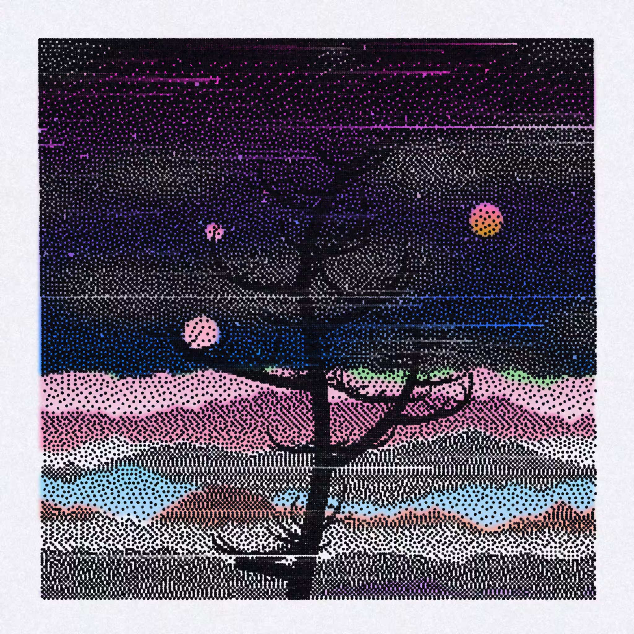 Dithered Branches #151