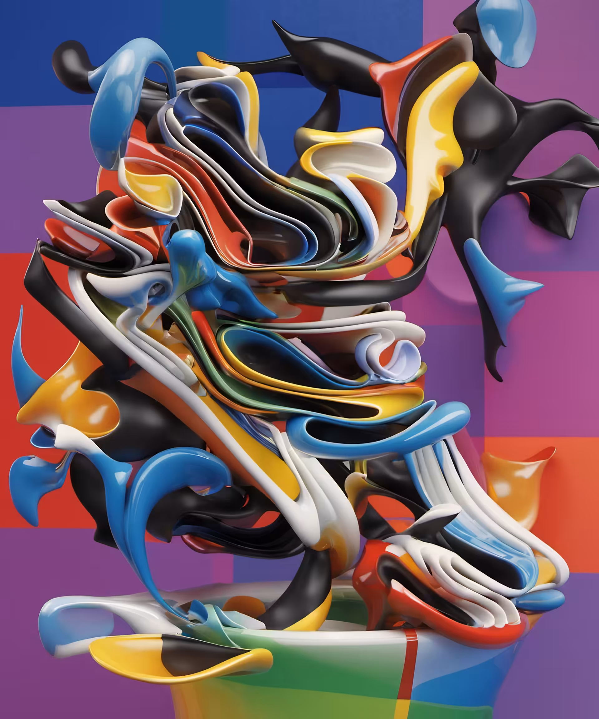 Standard Affairs with Form and Abstraction (a sneaker)