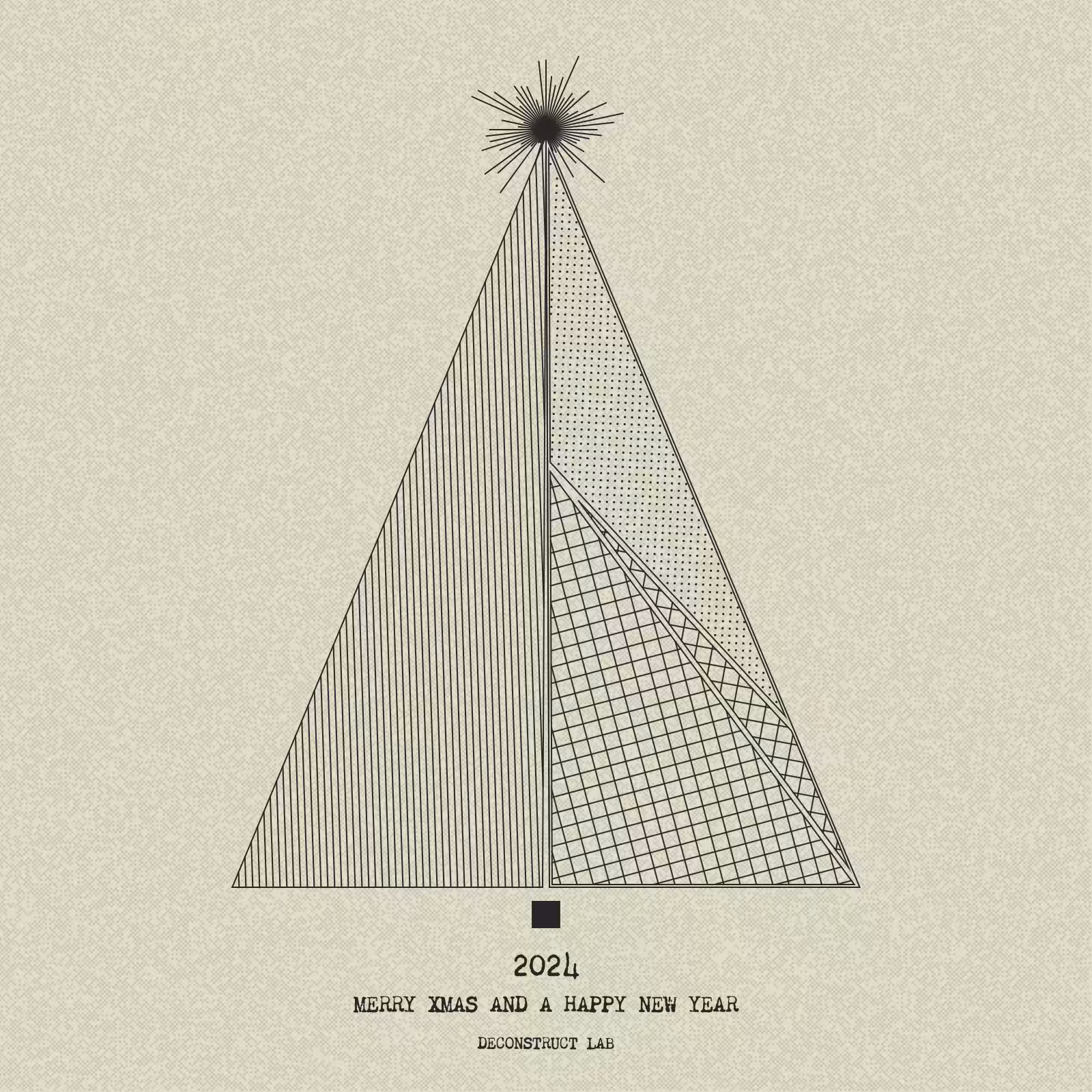 Have Yourself a Merry Little Geometric Tree #296