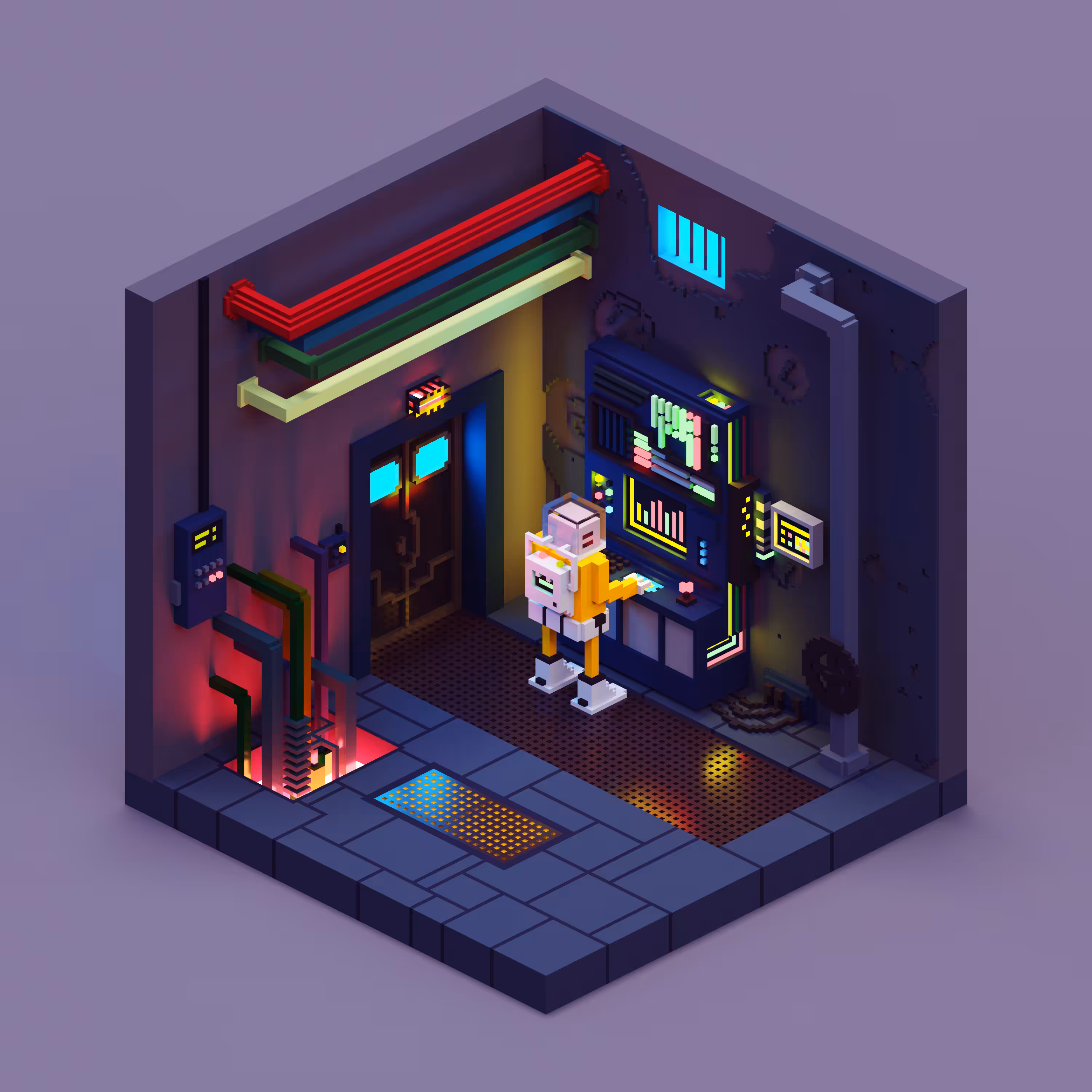 Voxel Room 15