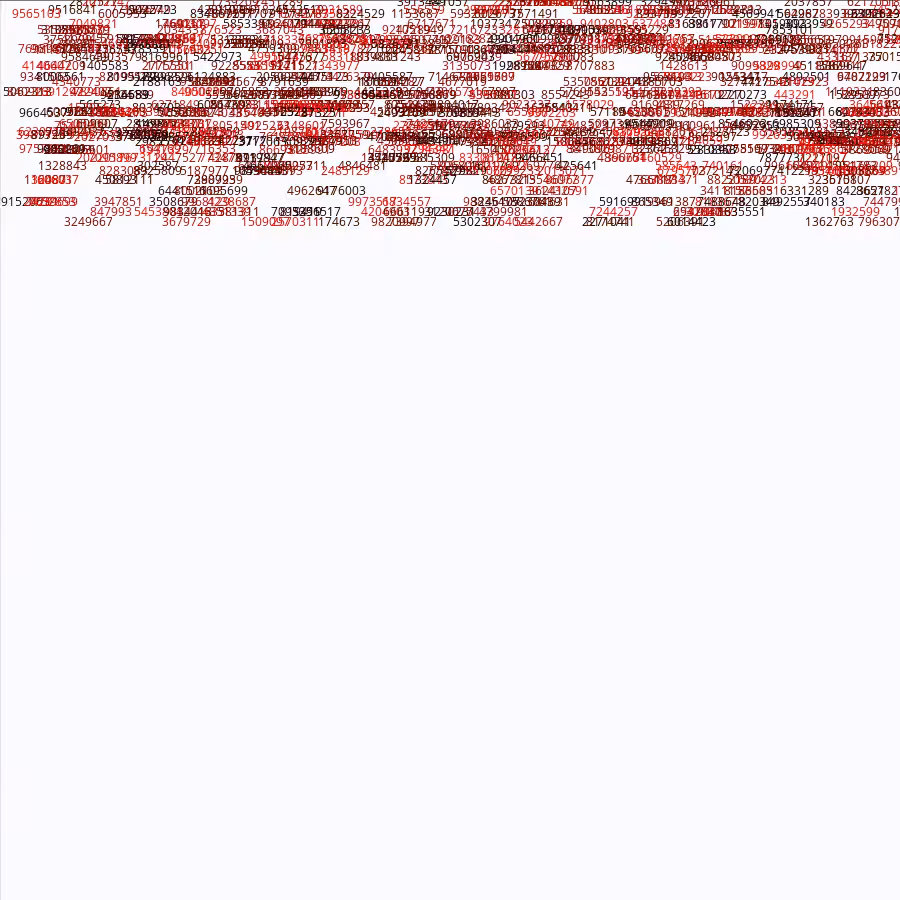 Painting by Random Prime Numbers #21