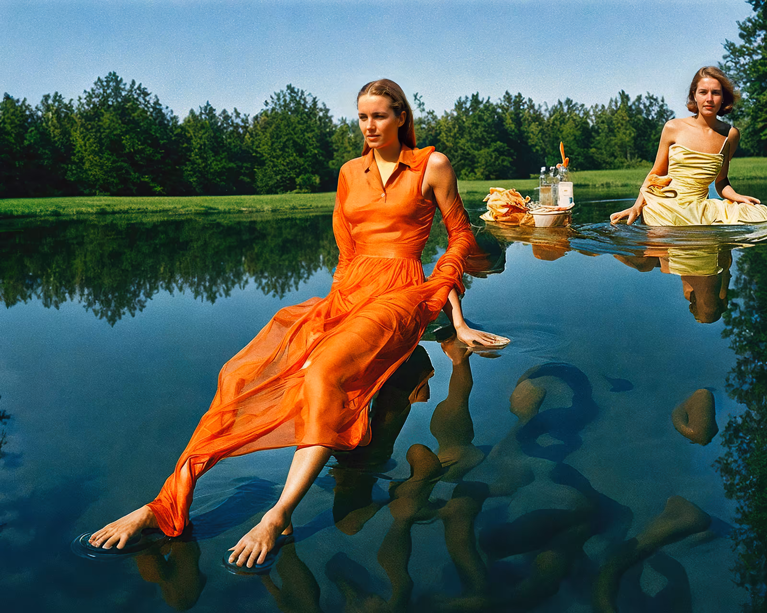 Toes In Water