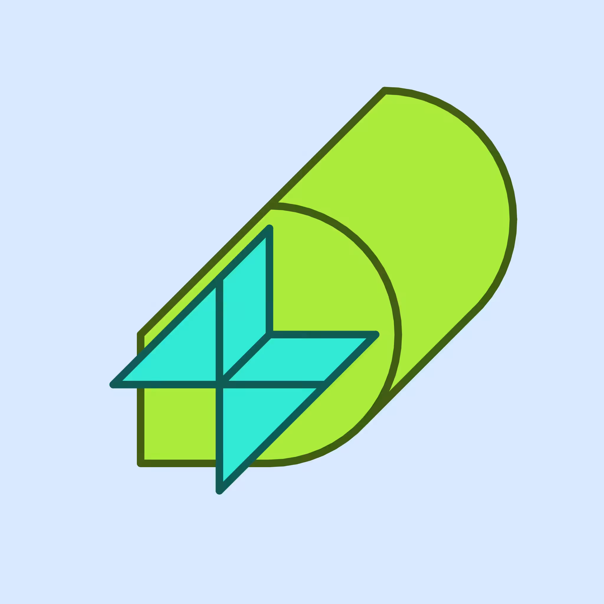 Calm shapes #1374