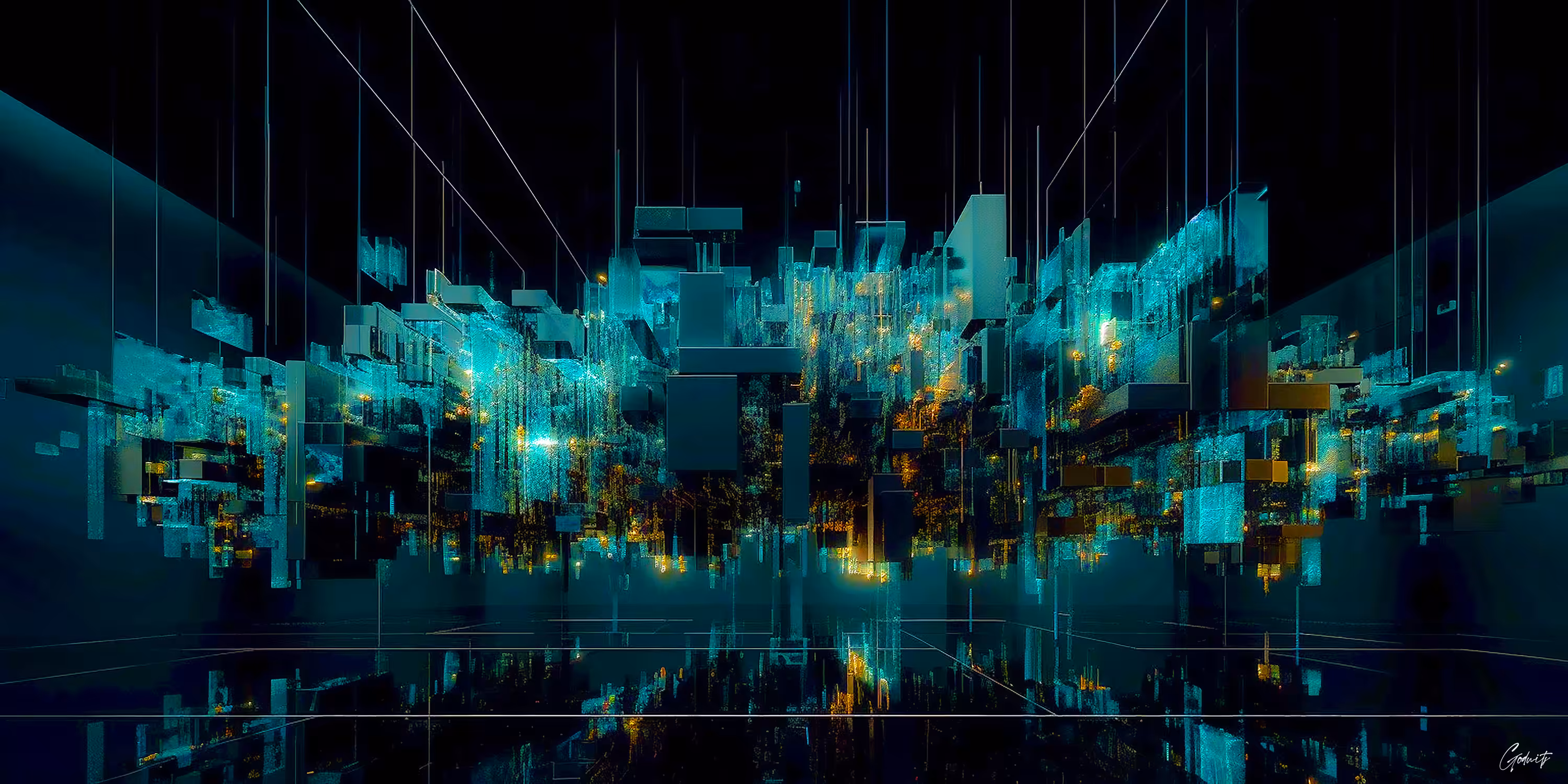 AI Art Installation Room #78