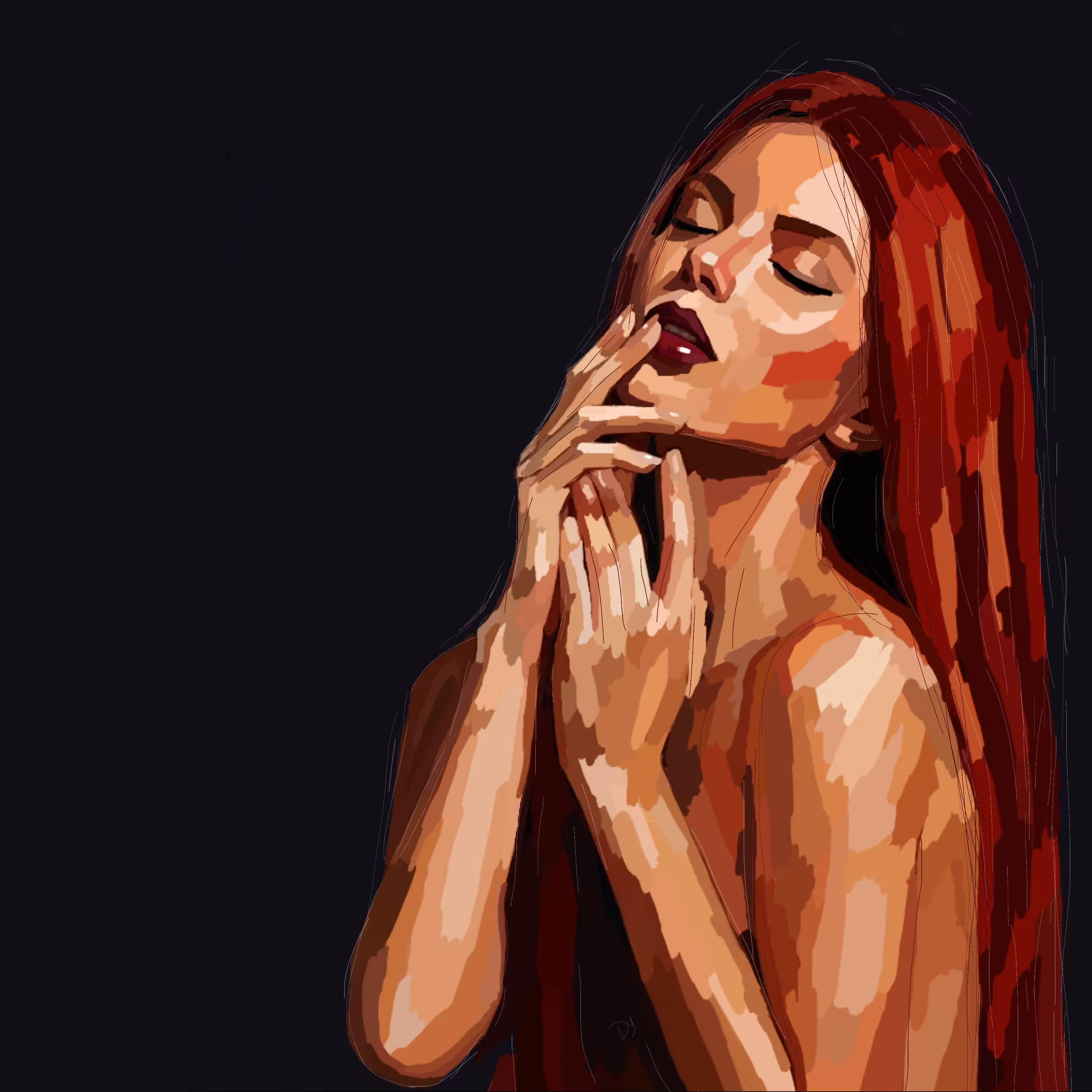 Abstract dreams : My body, my fire...
