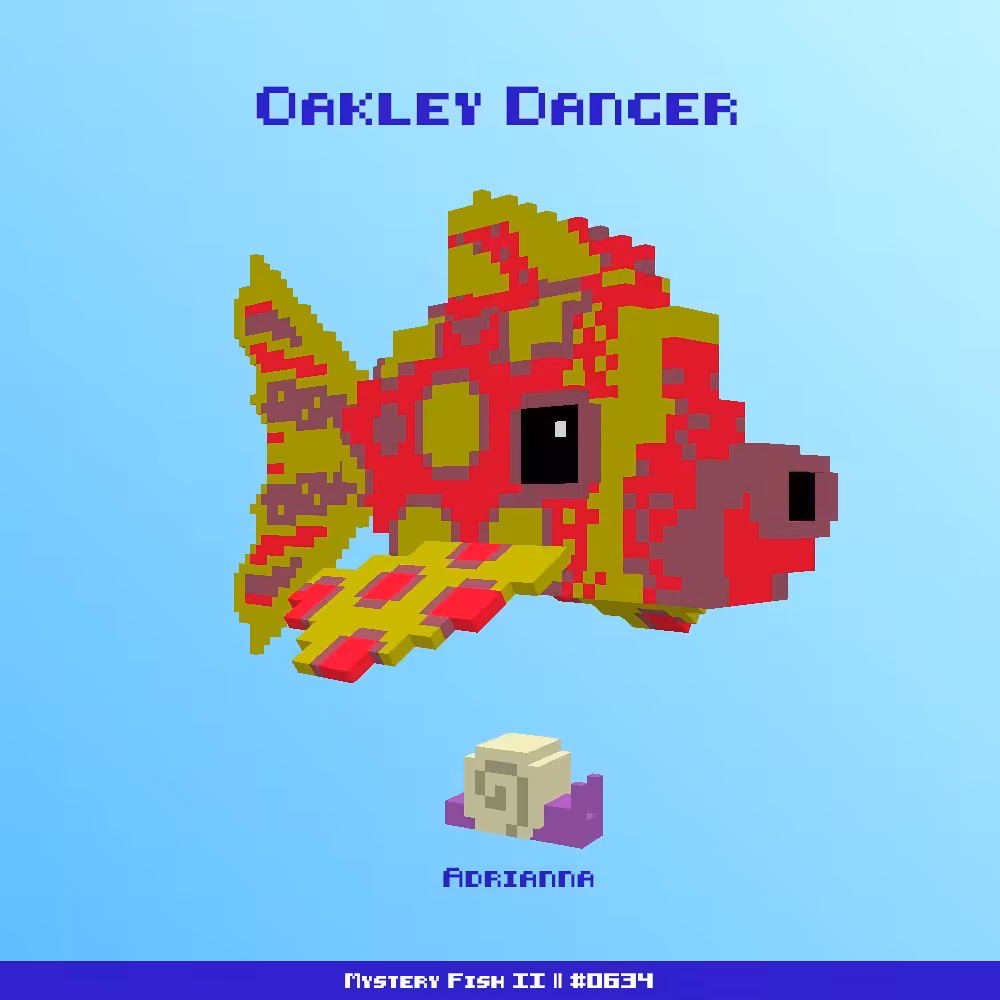 Oakley Danger :: Mystery Fish 0634/1000 