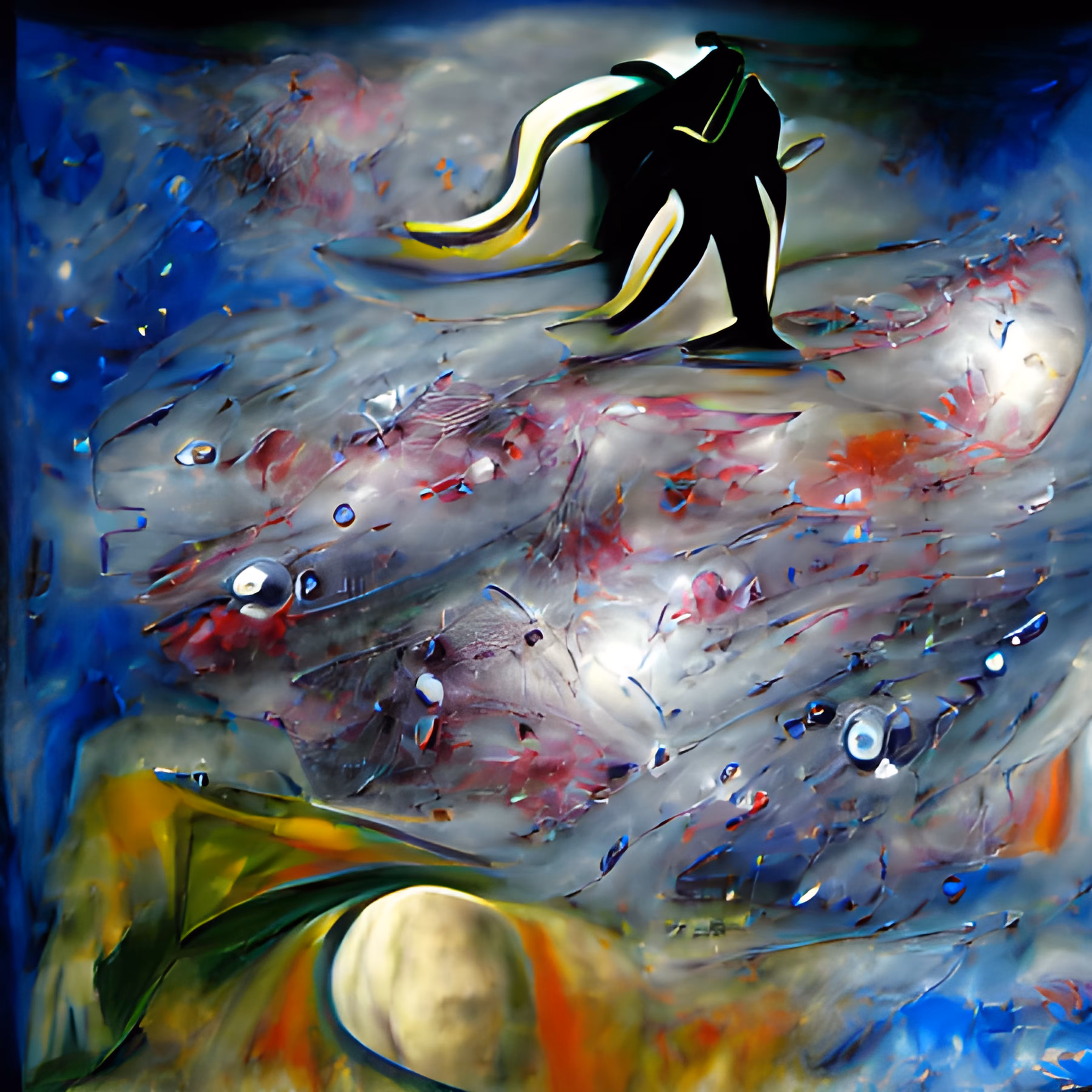 The Artist Roams Outer Space