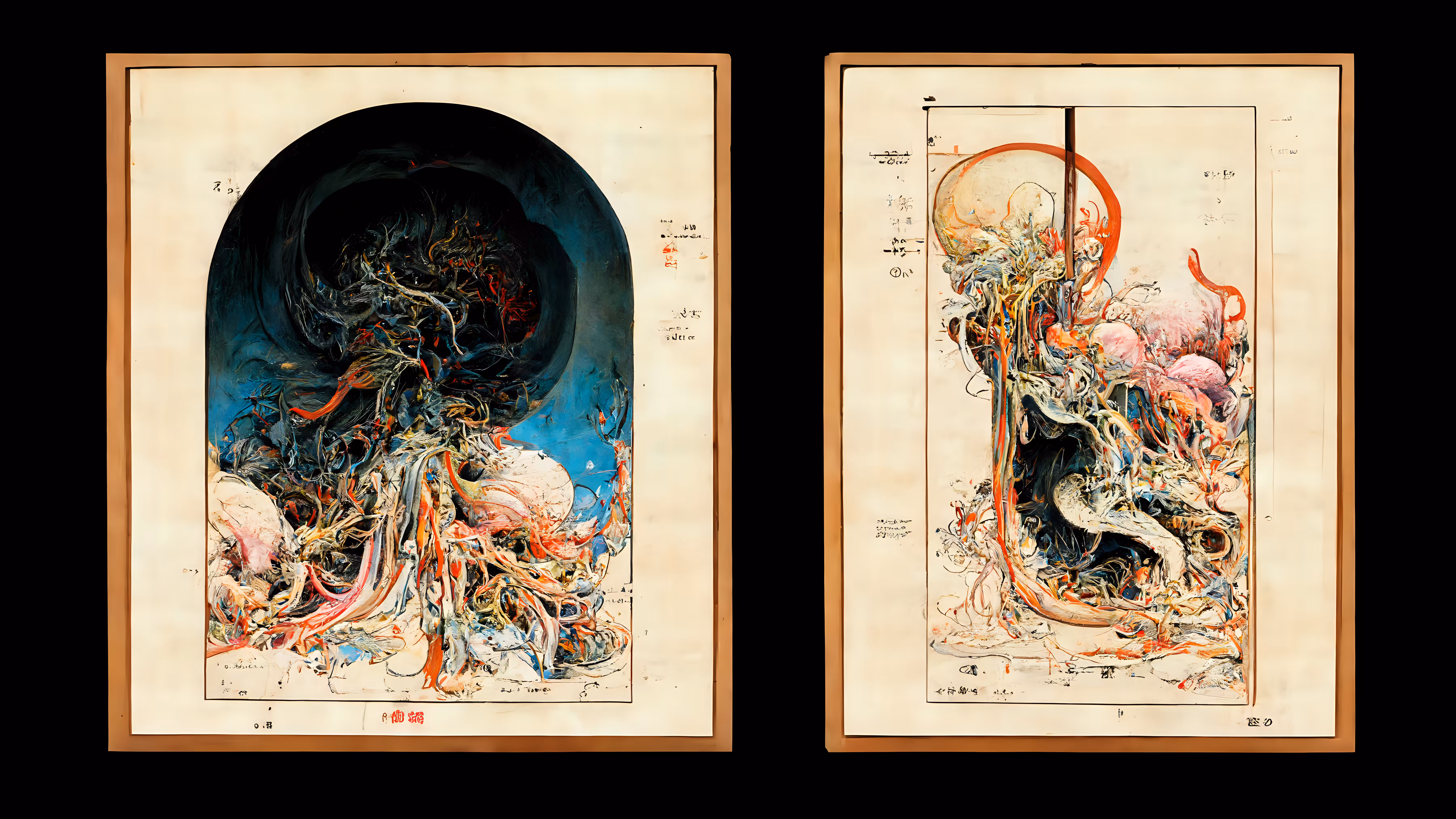 Diptych: The Separate Self