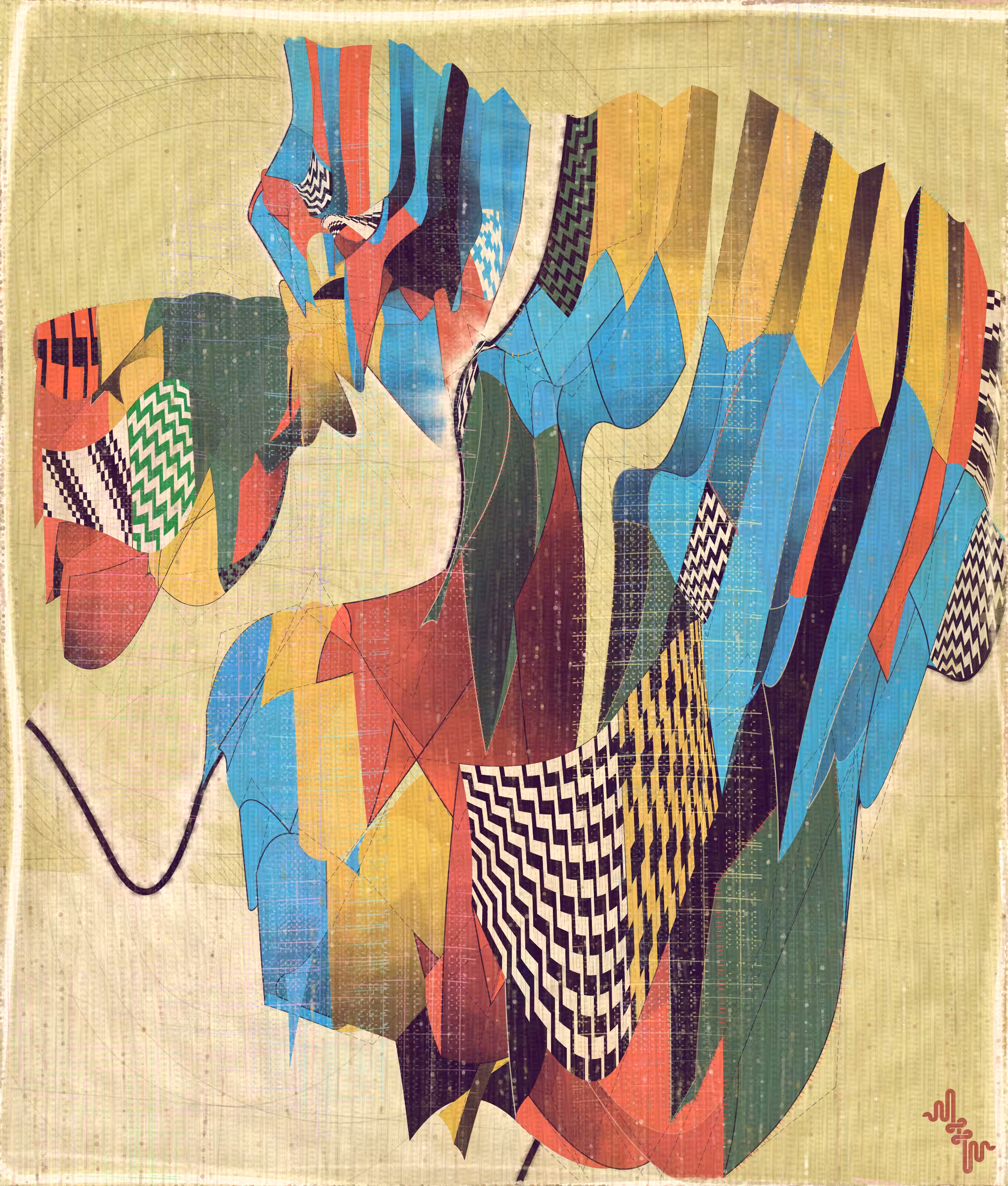 Amplitudes of Canvas #346