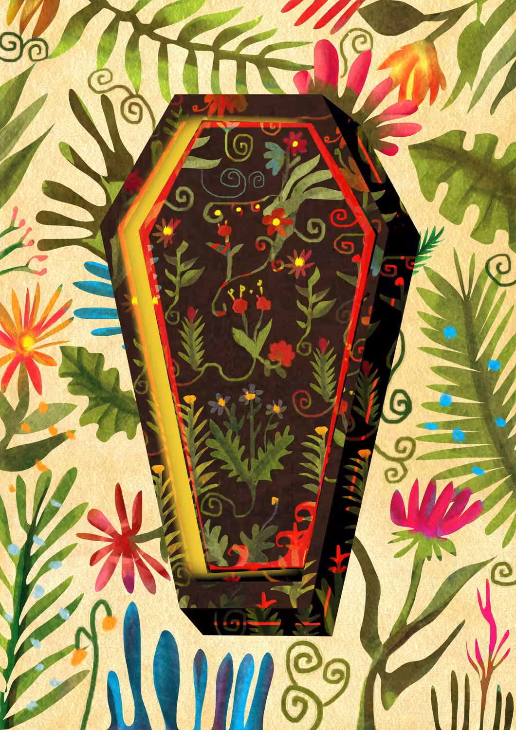 Floral lose