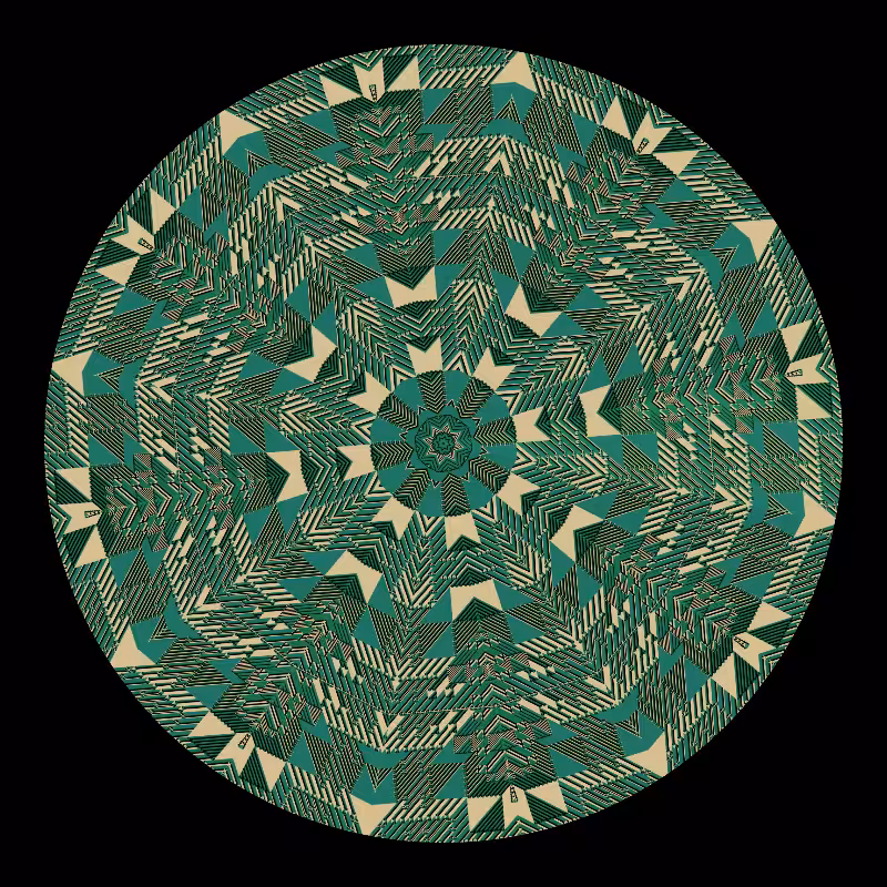 Binary kaleidoscope #158
