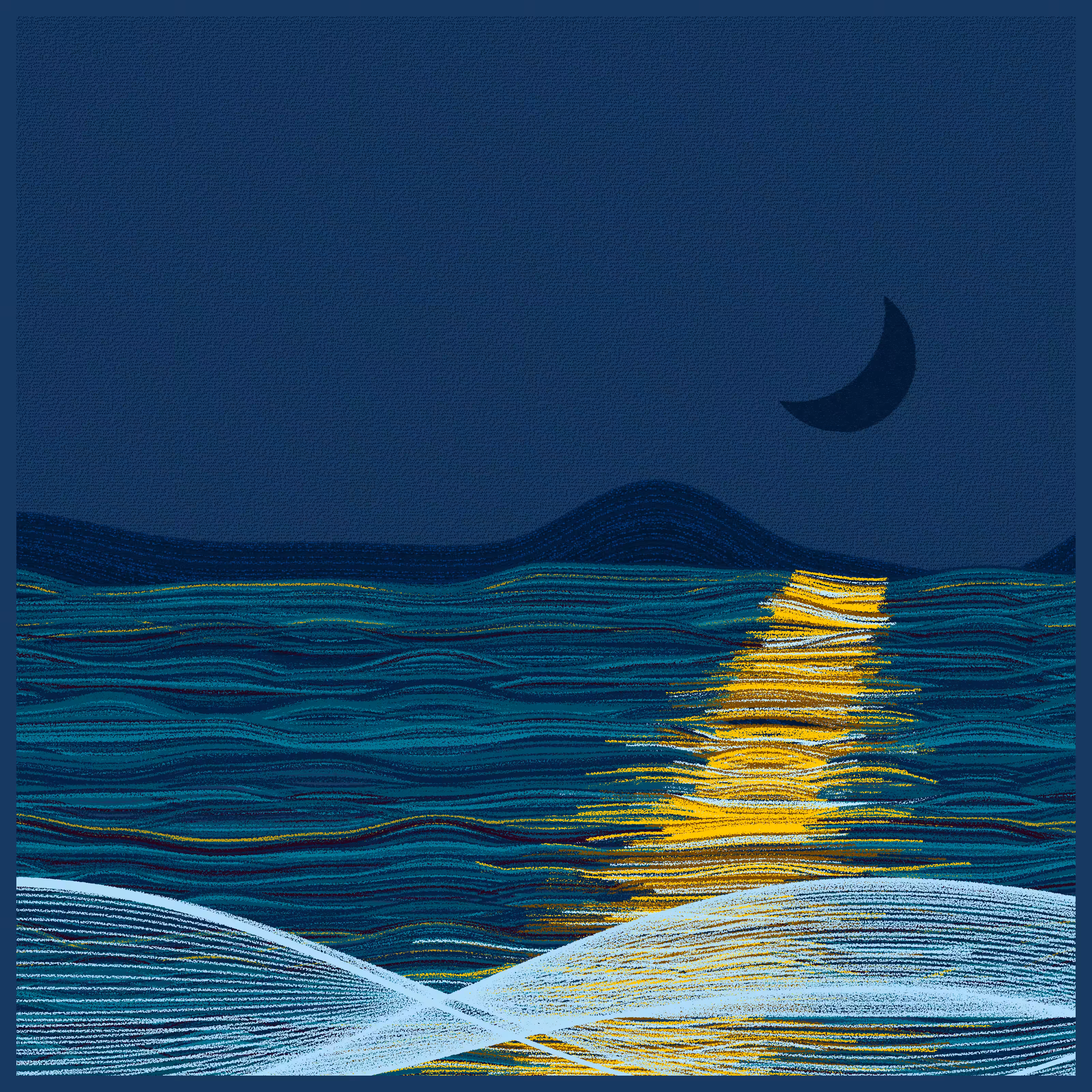 Moonlit Sea #38