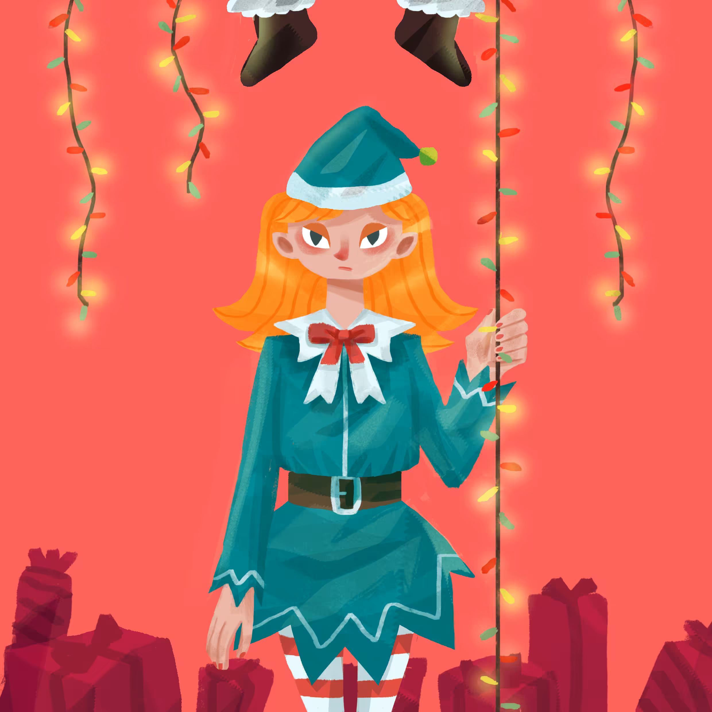 Cherry need to kill you with christmas light #23