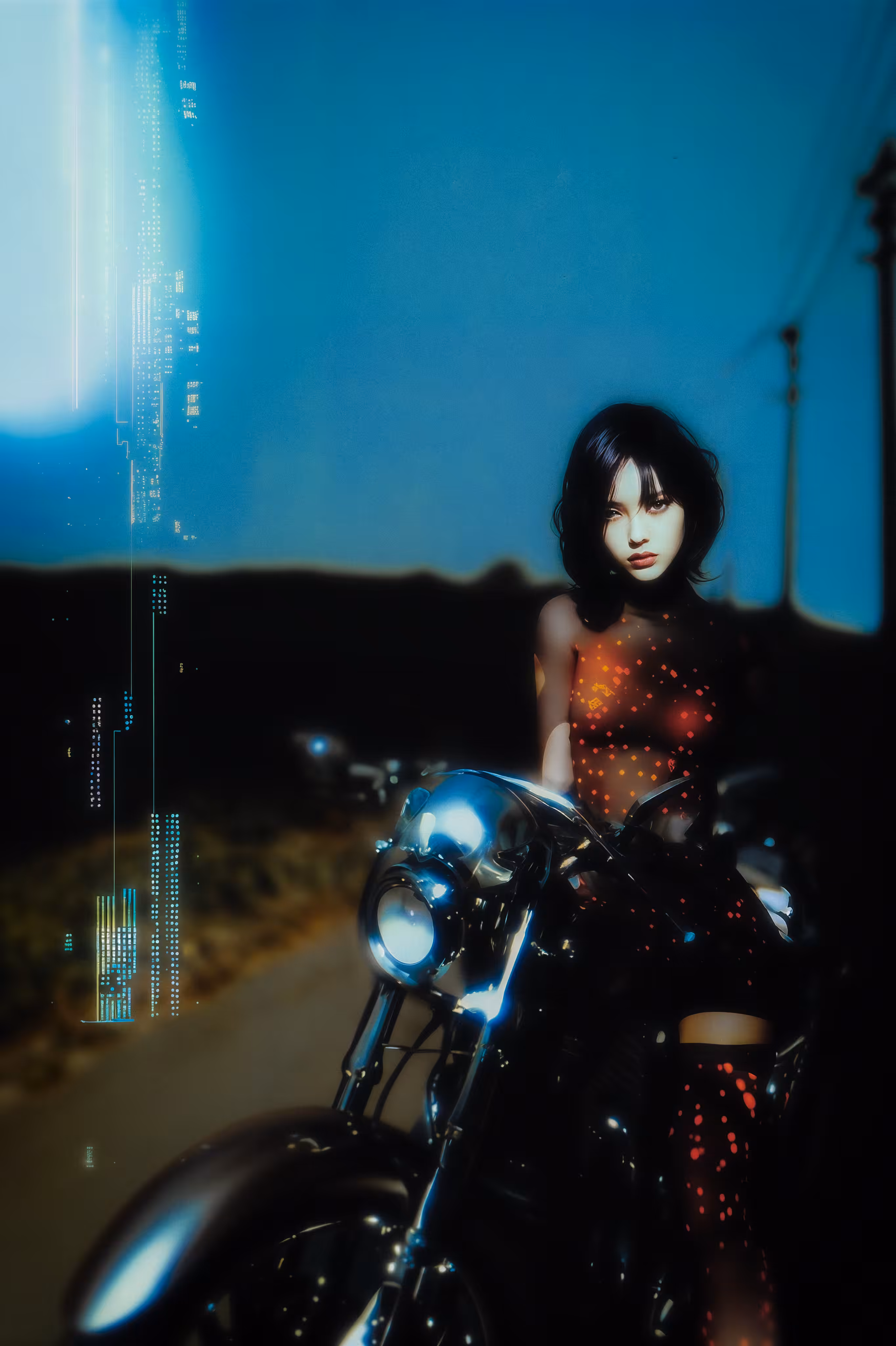 Bike Girl on a Summer Day #3